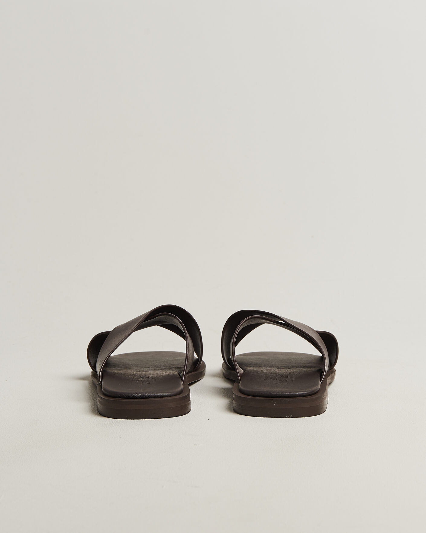 Hombres | Sandalias y chanclas | Thera's | Classic Sandals Dark Brown Calf