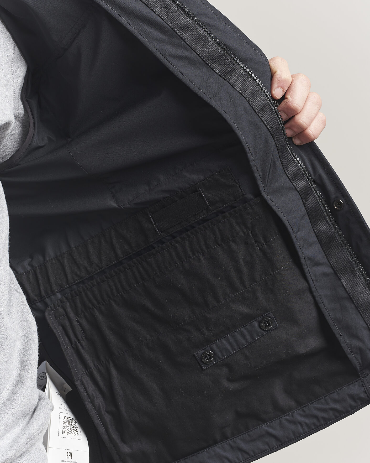 Hombres | Abrigos y chaquetas | Stone Island | Micro Twill Field Jacket Black