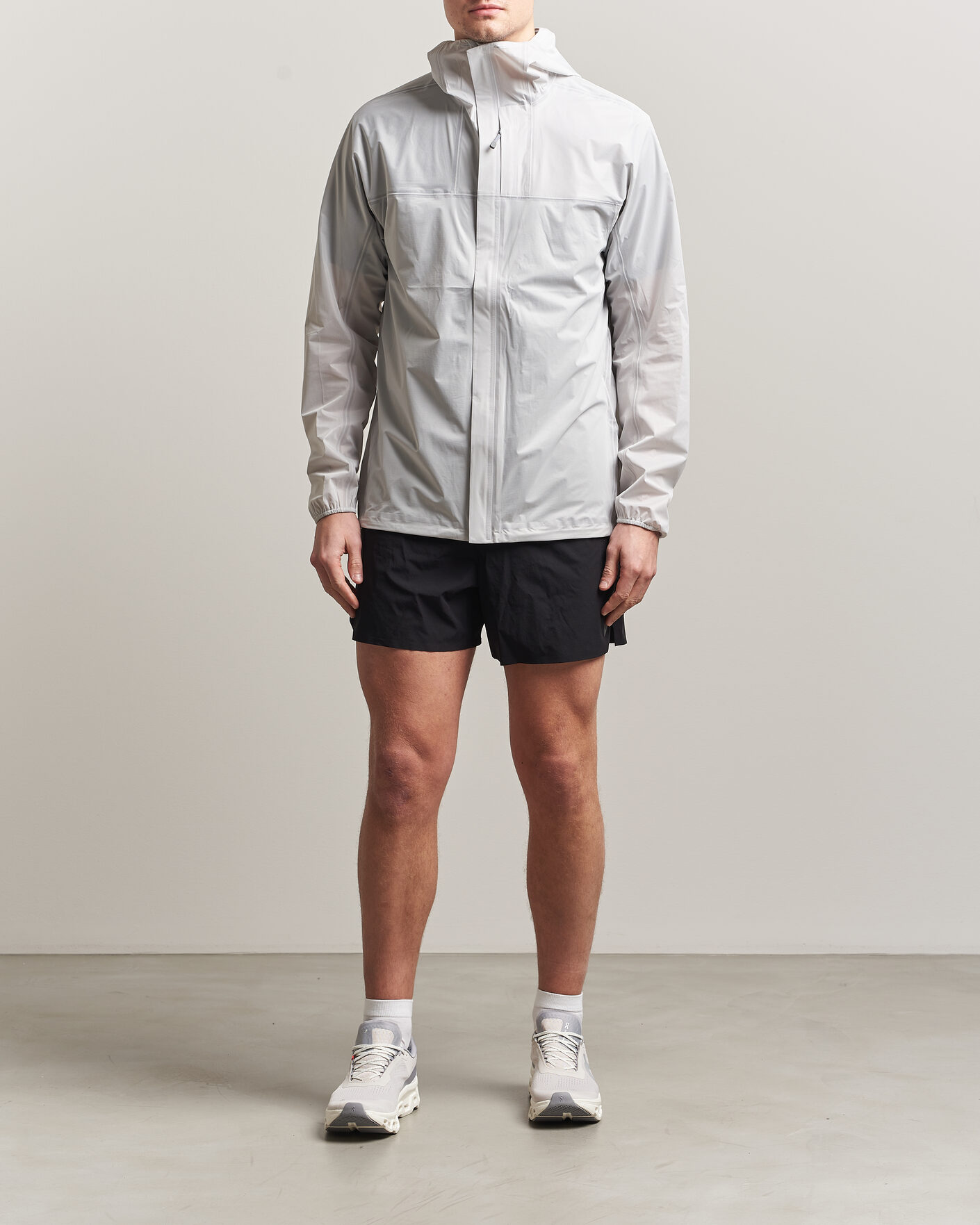 Hombres | Abrigos y chaquetas | Houdini | The Orange Waterproof Jacket Powderday White