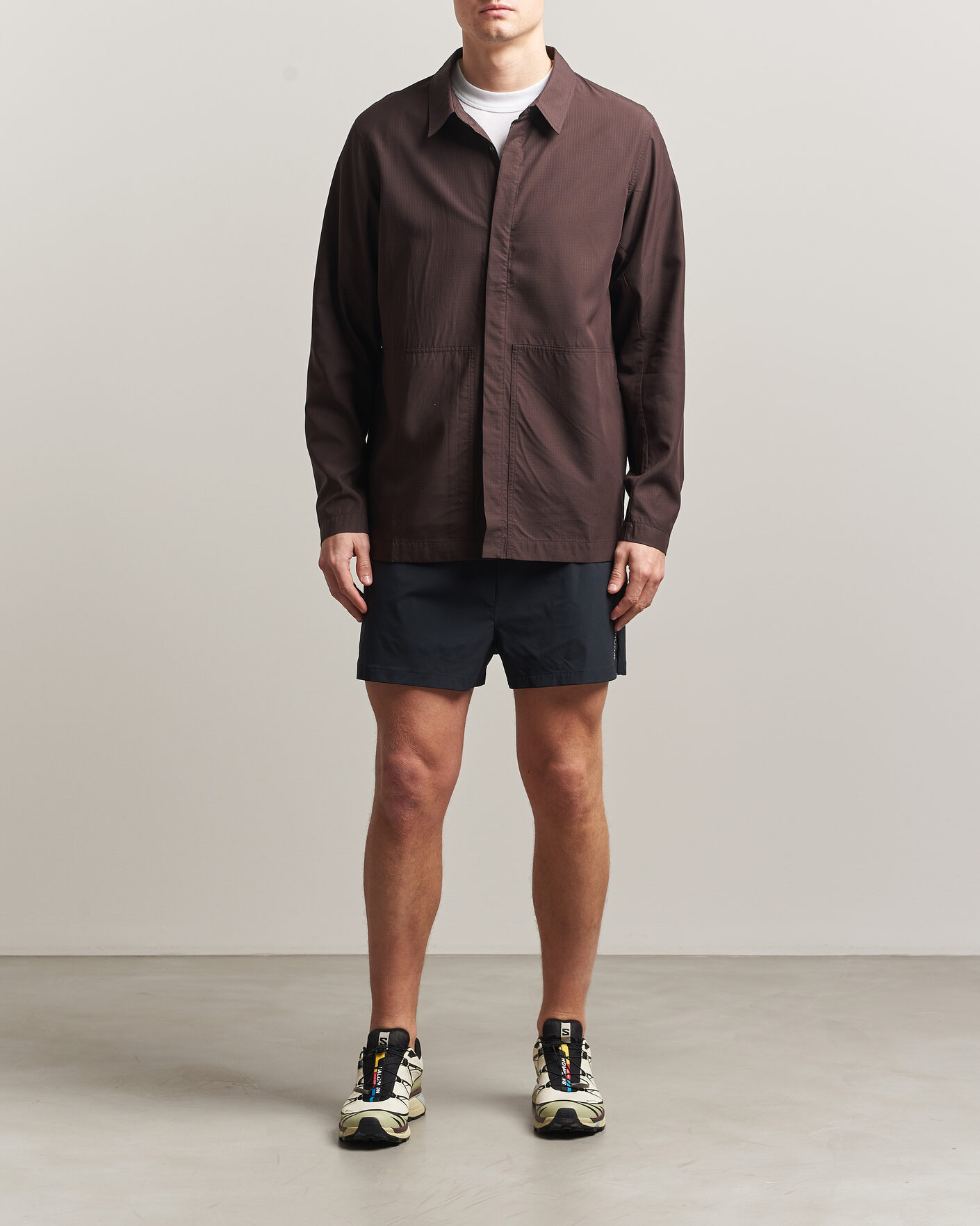 Hombres | Camisas | Houdini | Tree Chore Jacket Brown Illusion