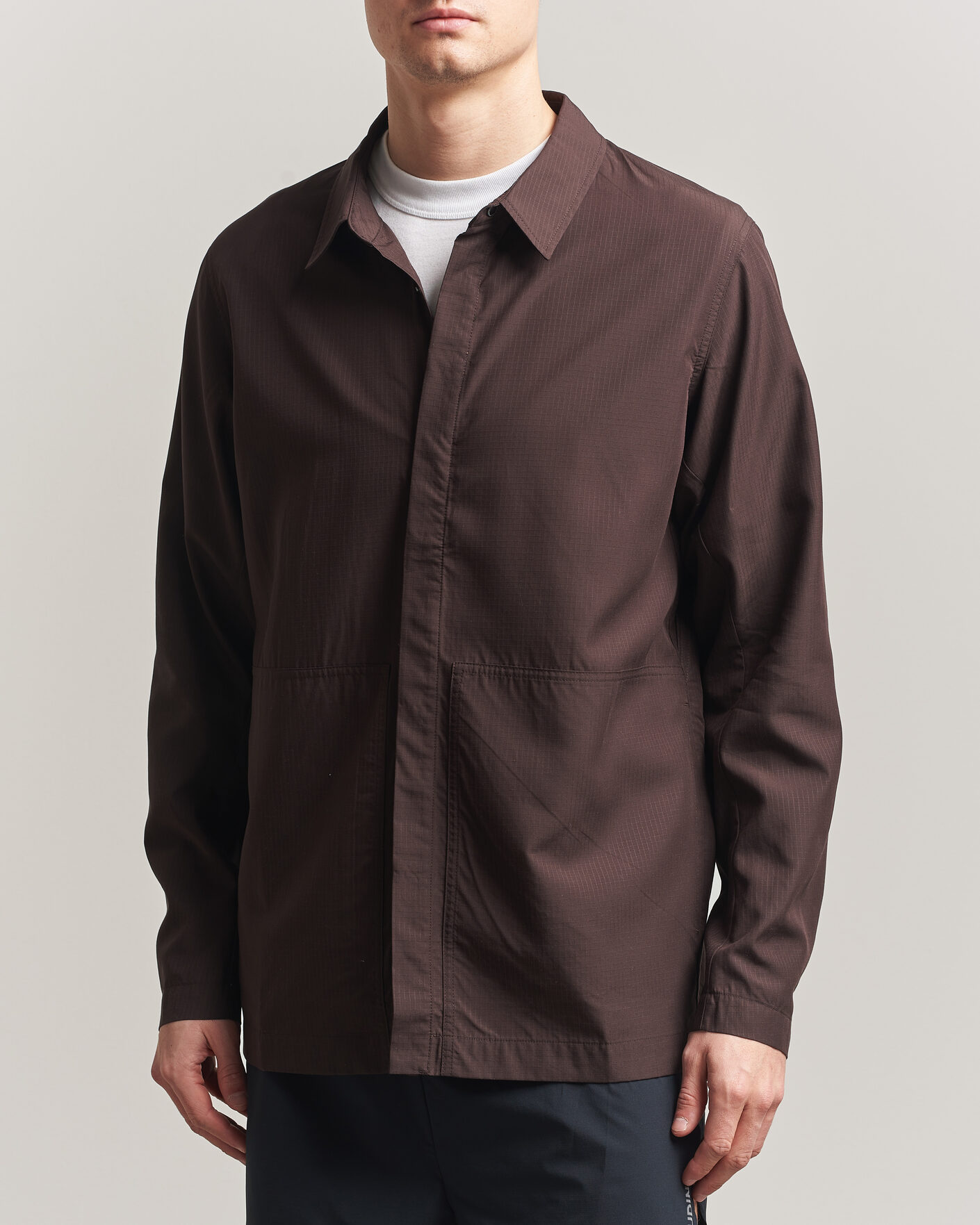 Hombres | Camisas | Houdini | Tree Chore Jacket Brown Illusion