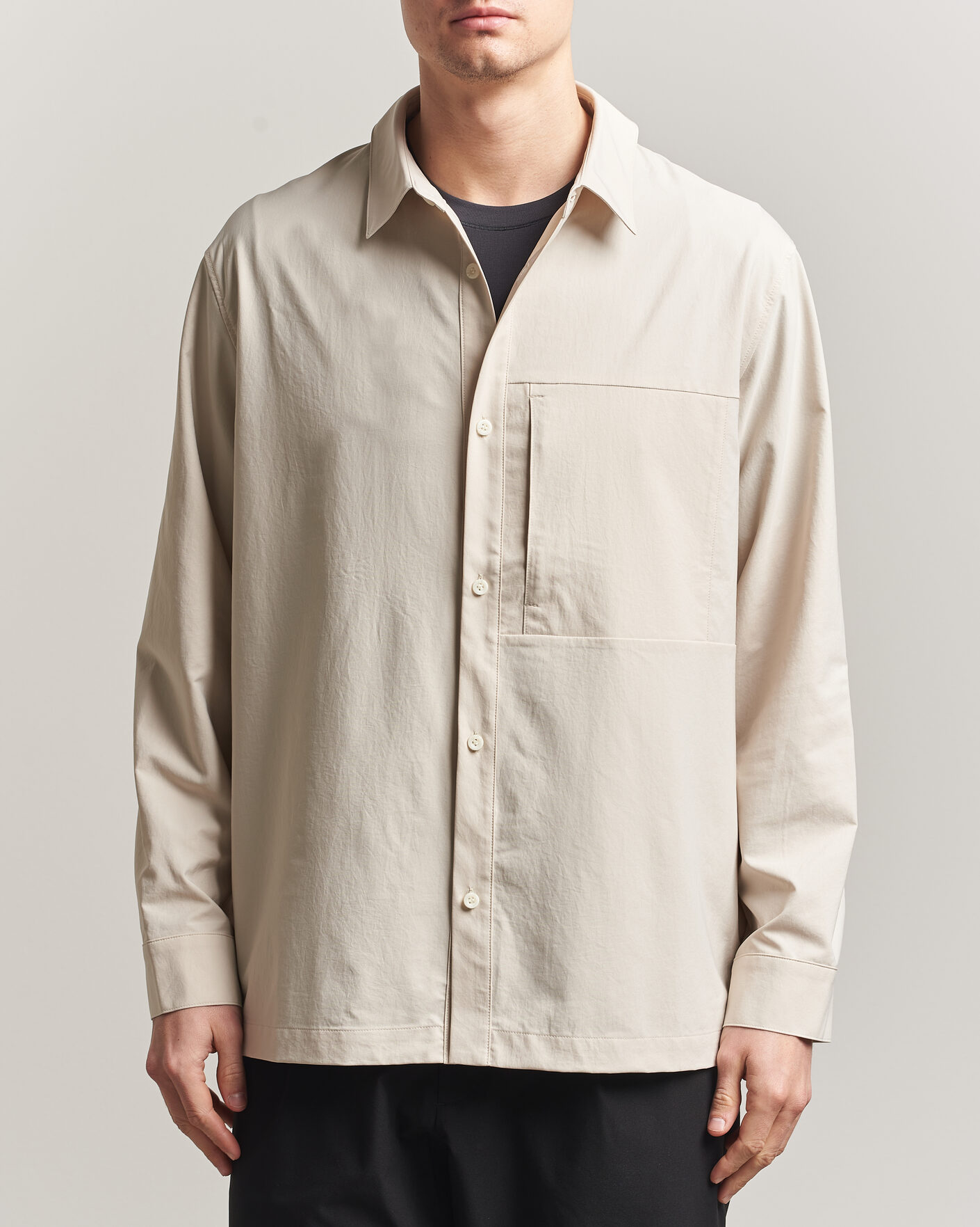 Hombres | Camisas | Houdini | Symbio Field Shirt Foggy Mountain