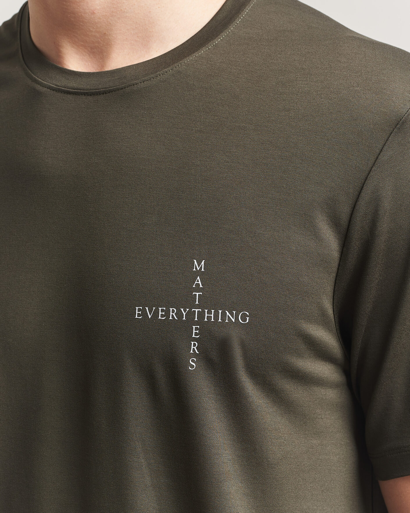 Hombres | Camisetas | Houdini | Tree Message T-Shirt Green Illusion