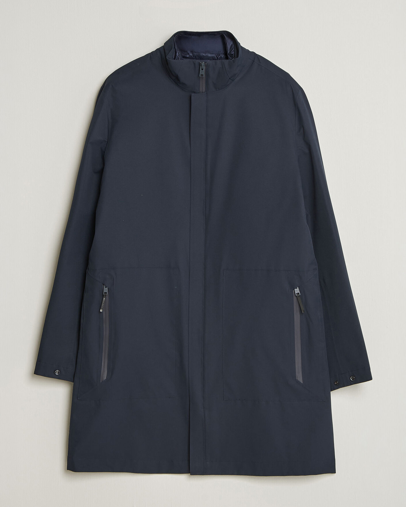 Hombres | Abrigos y chaquetas | Woolrich | Two Layer 2 in 1 Carcoat Melton Blue