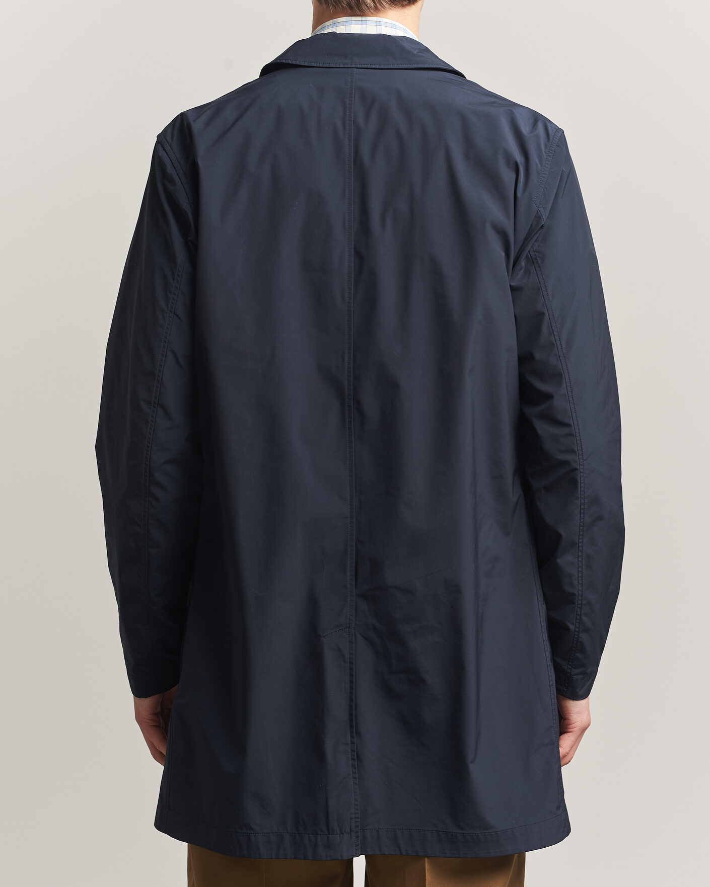 Hombres | Abrigos y chaquetas | Woolrich | Urban Nylon Water Repelent Carcoat Melton Blue