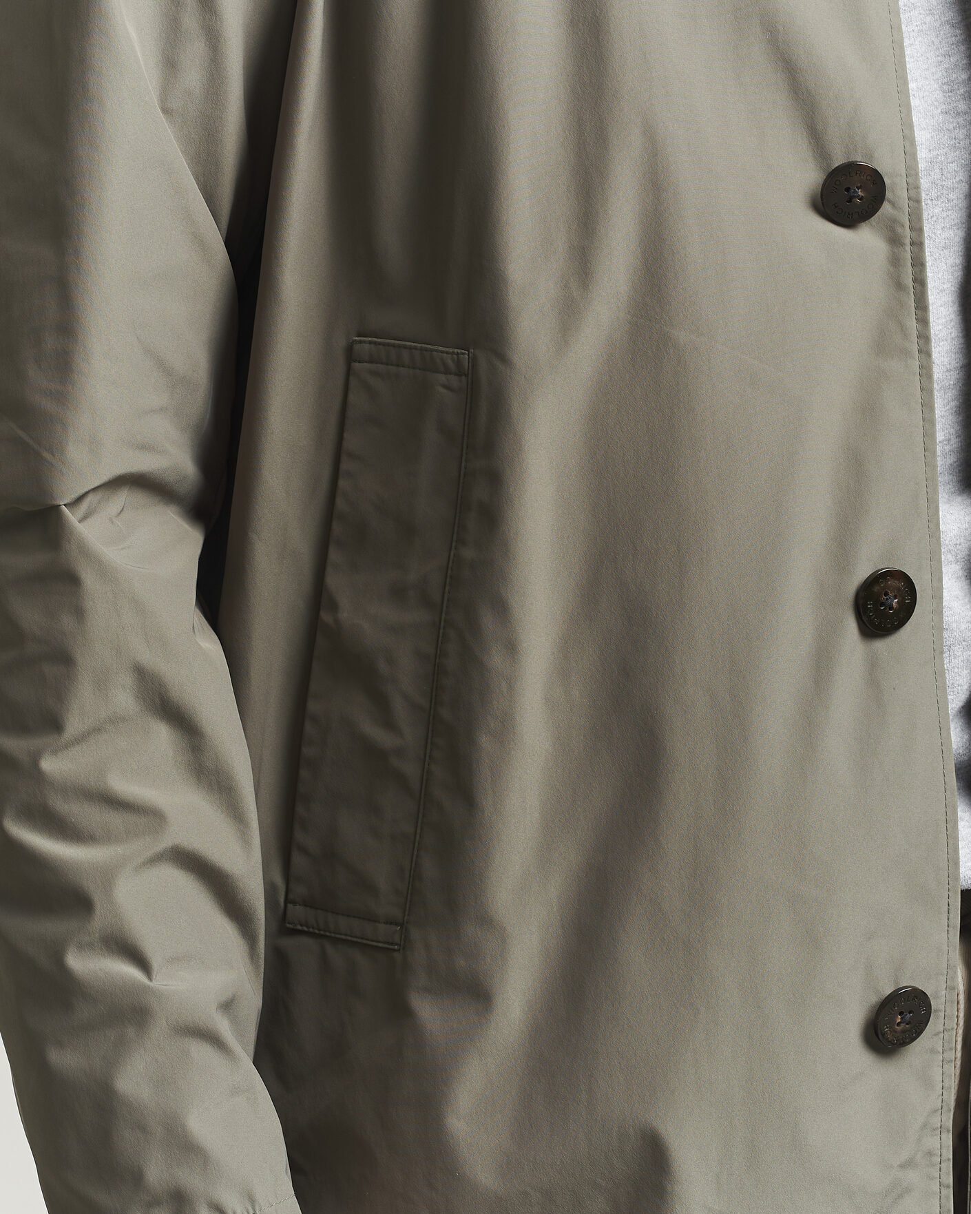 Hombres | Abrigos y chaquetas | Woolrich | Urban Nylon Water Repelent Carcoat Smokey Olive