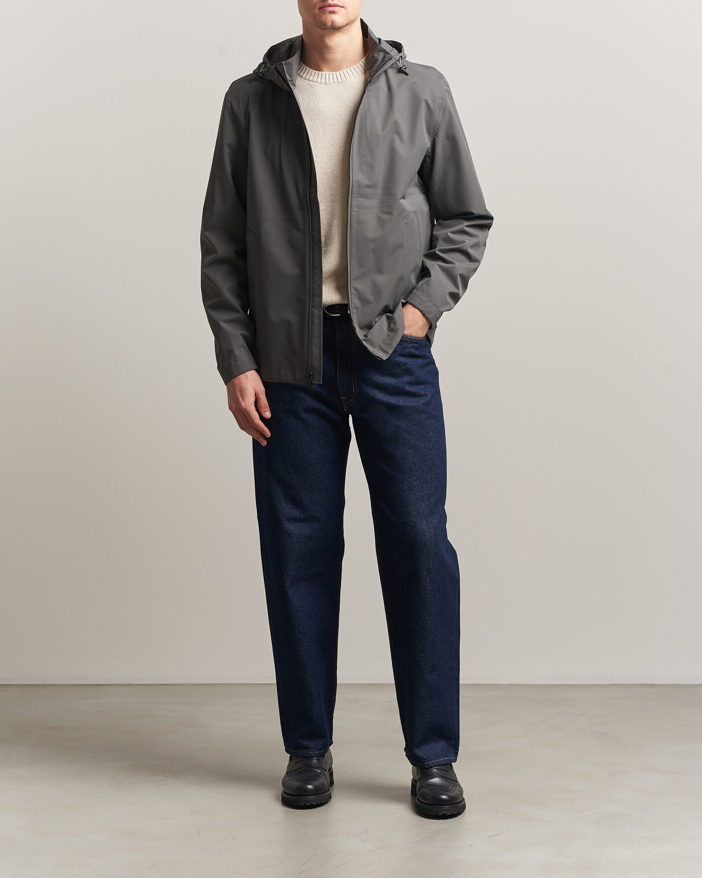Hombres | Abrigos y chaquetas | Woolrich | Two Layer Pacific Jacket Grey Shadow