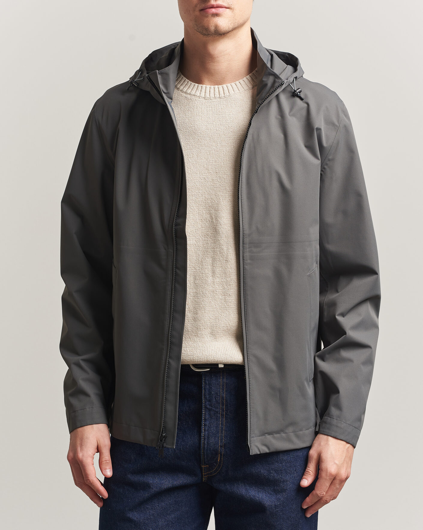 Hombres | Abrigos y chaquetas | Woolrich | Two Layer Pacific Jacket Grey Shadow