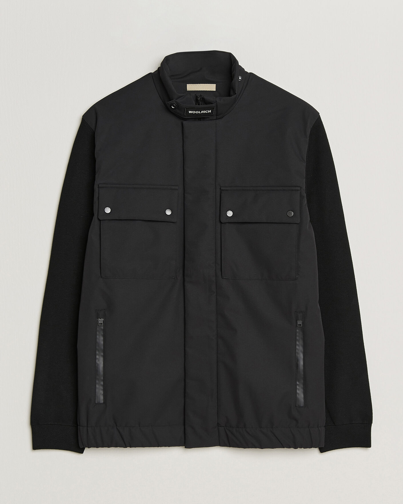 Hombres | Abrigos y chaquetas | Woolrich | Two Layers Hybrid Jacket Black