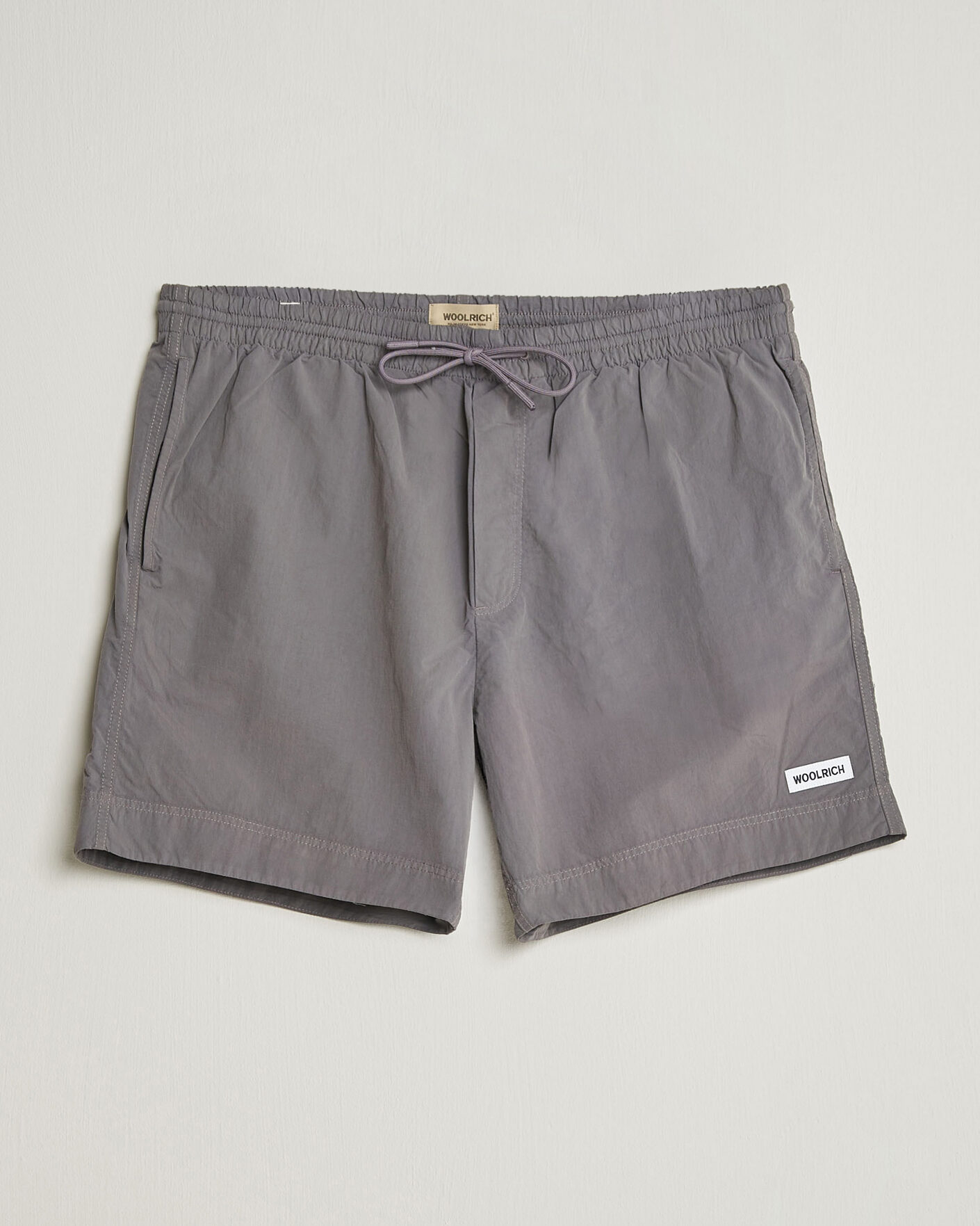Hombres | Bañadores | Woolrich | Solid Garment Dyed Swimshorts Chark