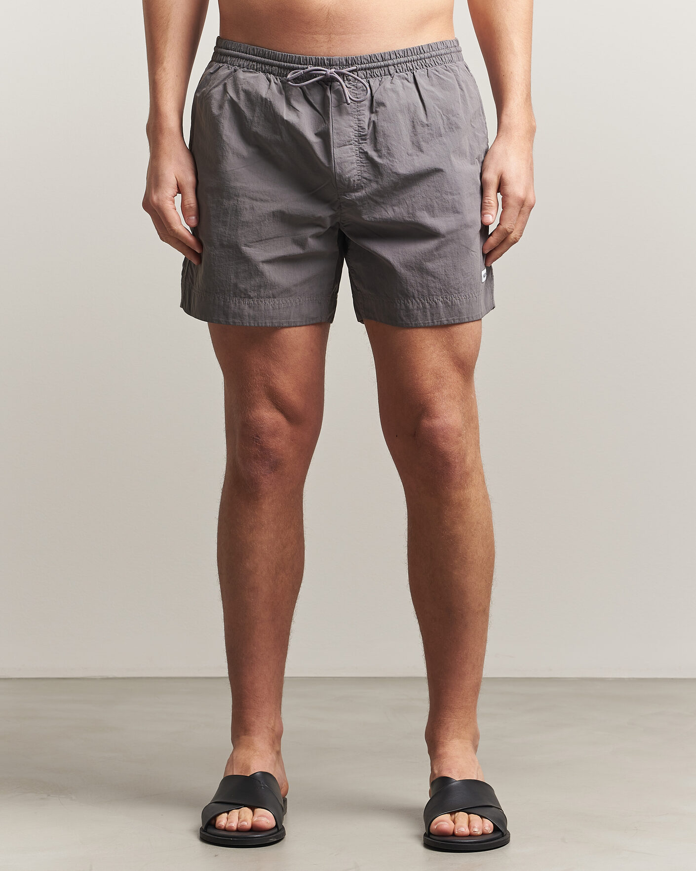 Hombres | Bañadores | Woolrich | Solid Garment Dyed Swimshorts Chark