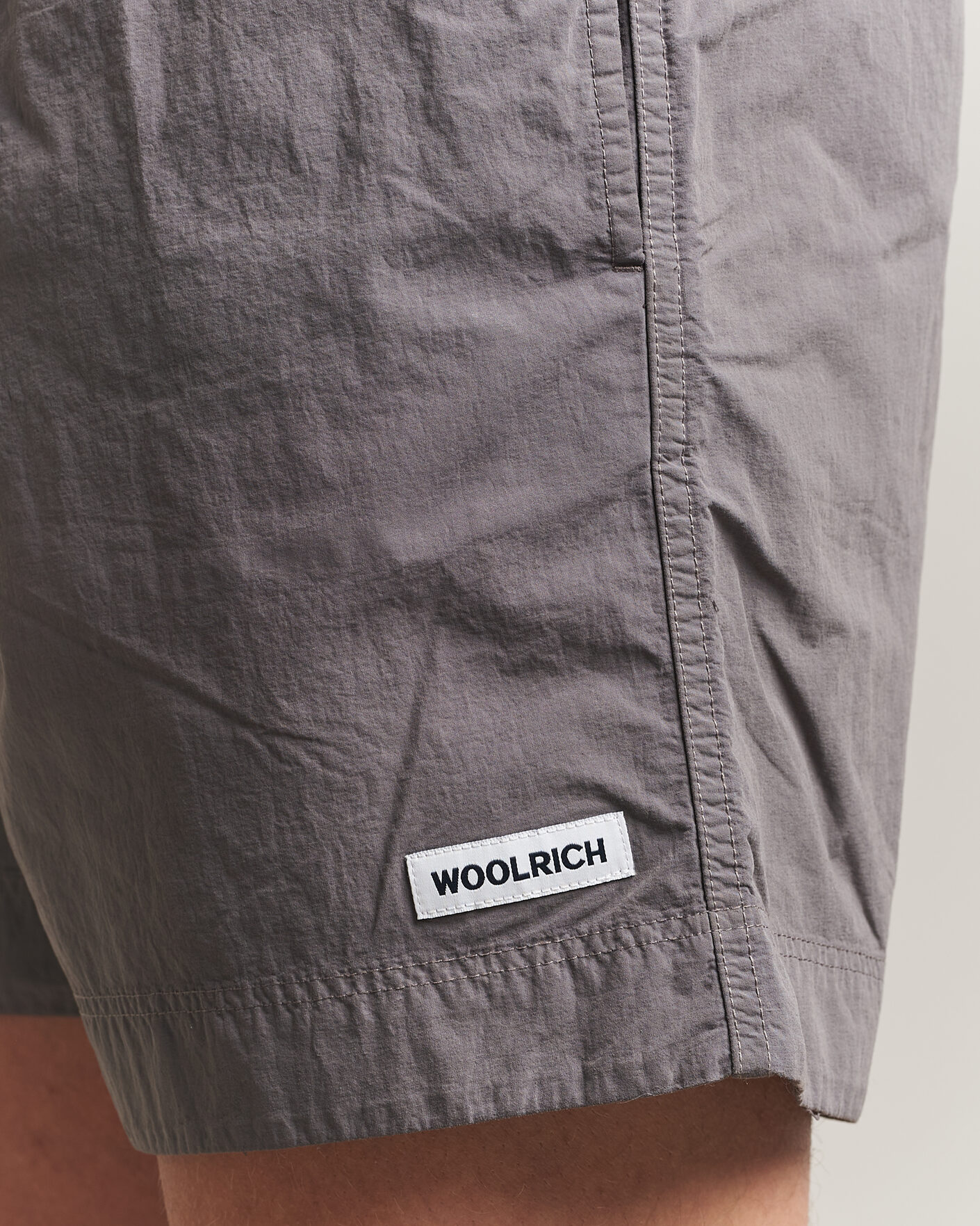 Hombres | Bañadores | Woolrich | Solid Garment Dyed Swimshorts Chark