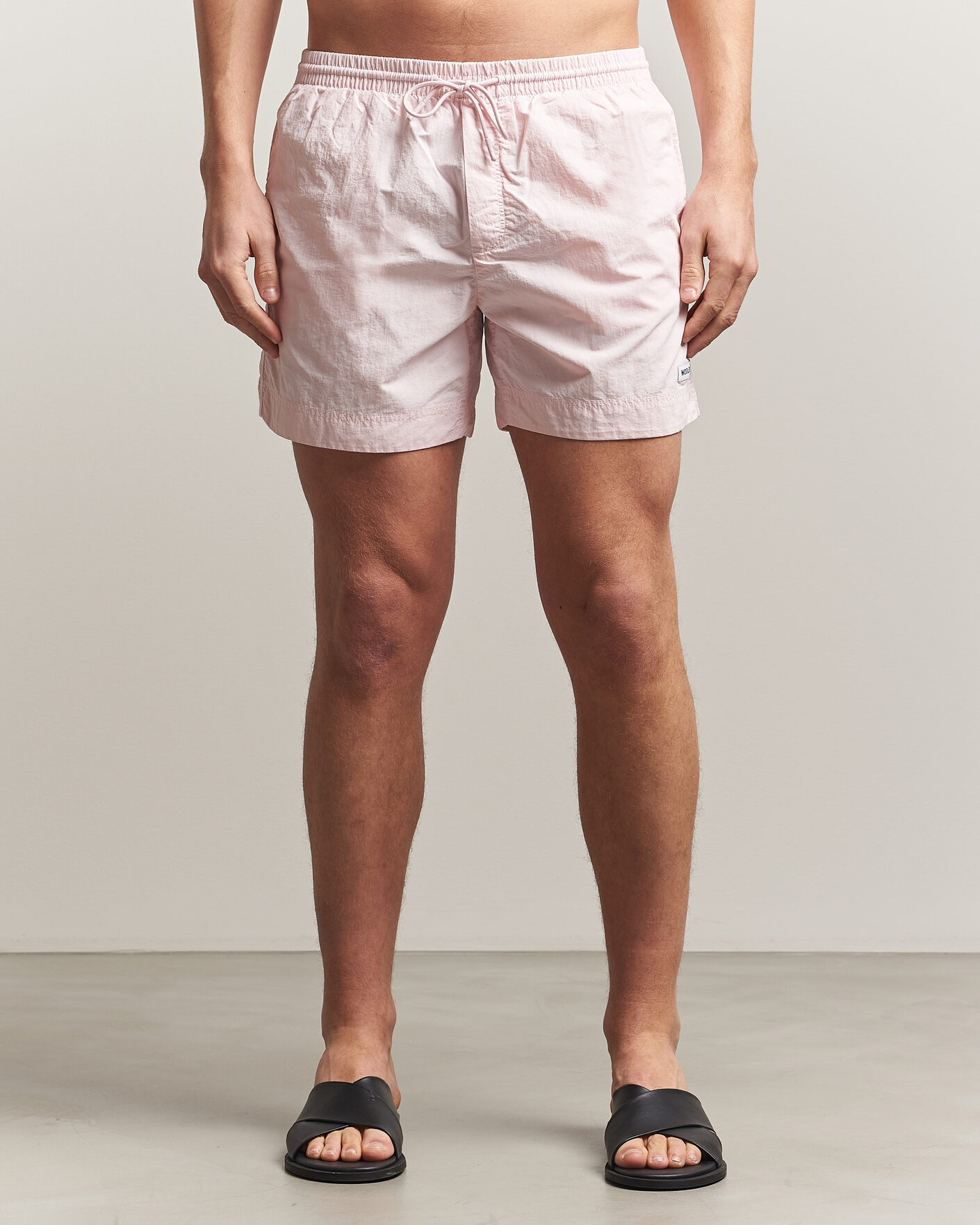 Hombres | Bañadores | Woolrich | Solid Garment Dyed Swimshorts Pale Lilac