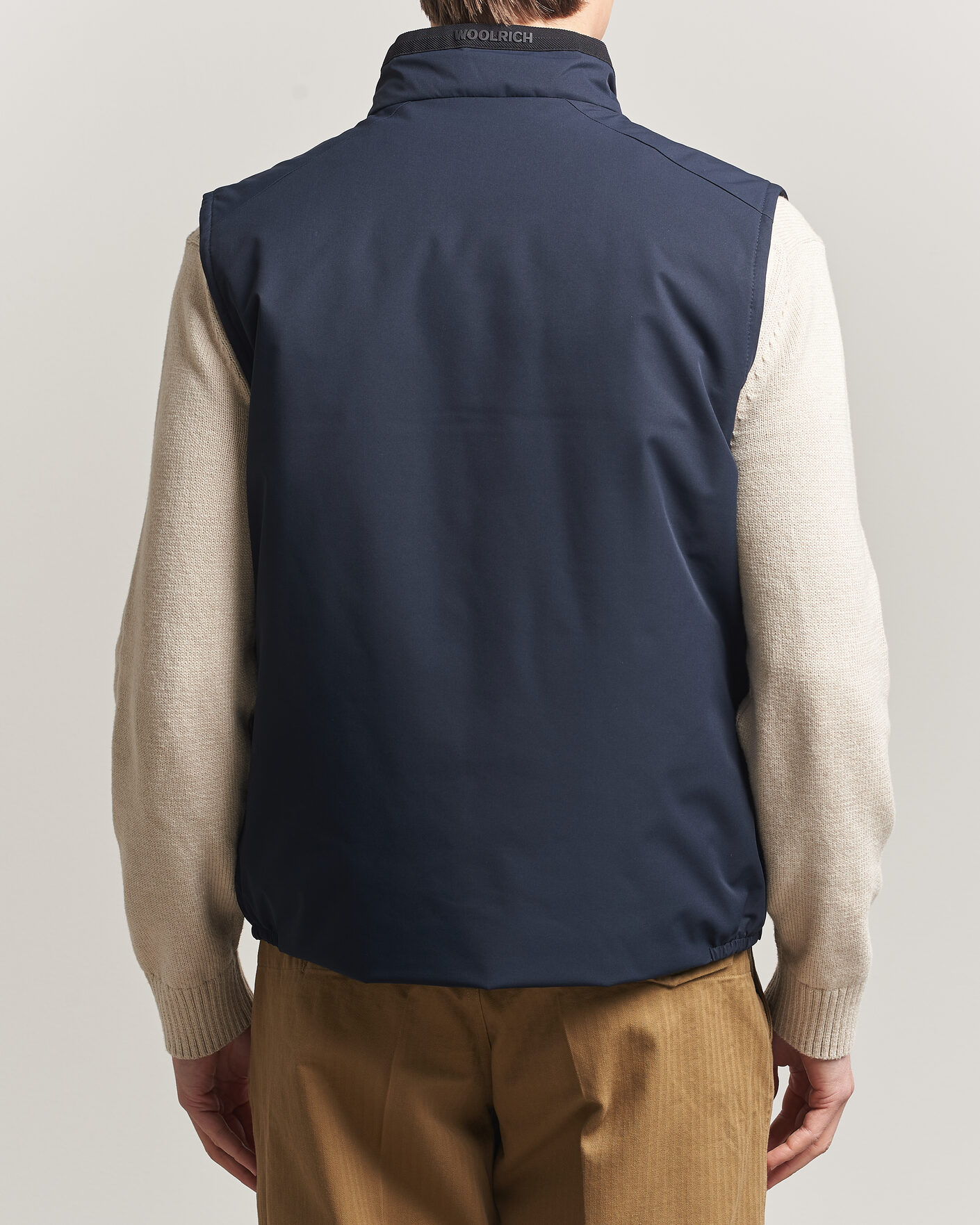 Hombres | Abrigos y chaquetas | Woolrich | Two Layer Sailing Vest Melton Blue