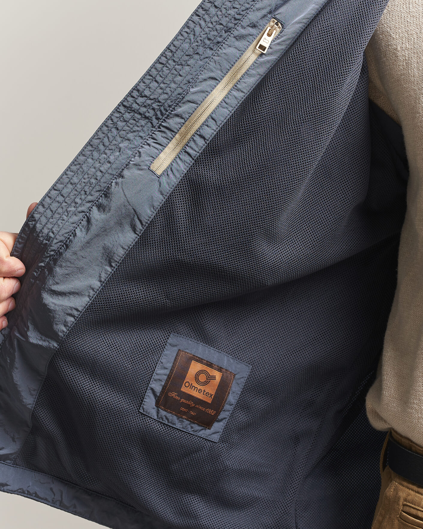 Hombres | Abrigos y chaquetas | Woolrich | Shiny Nylon Hooded Jacket Grisaille