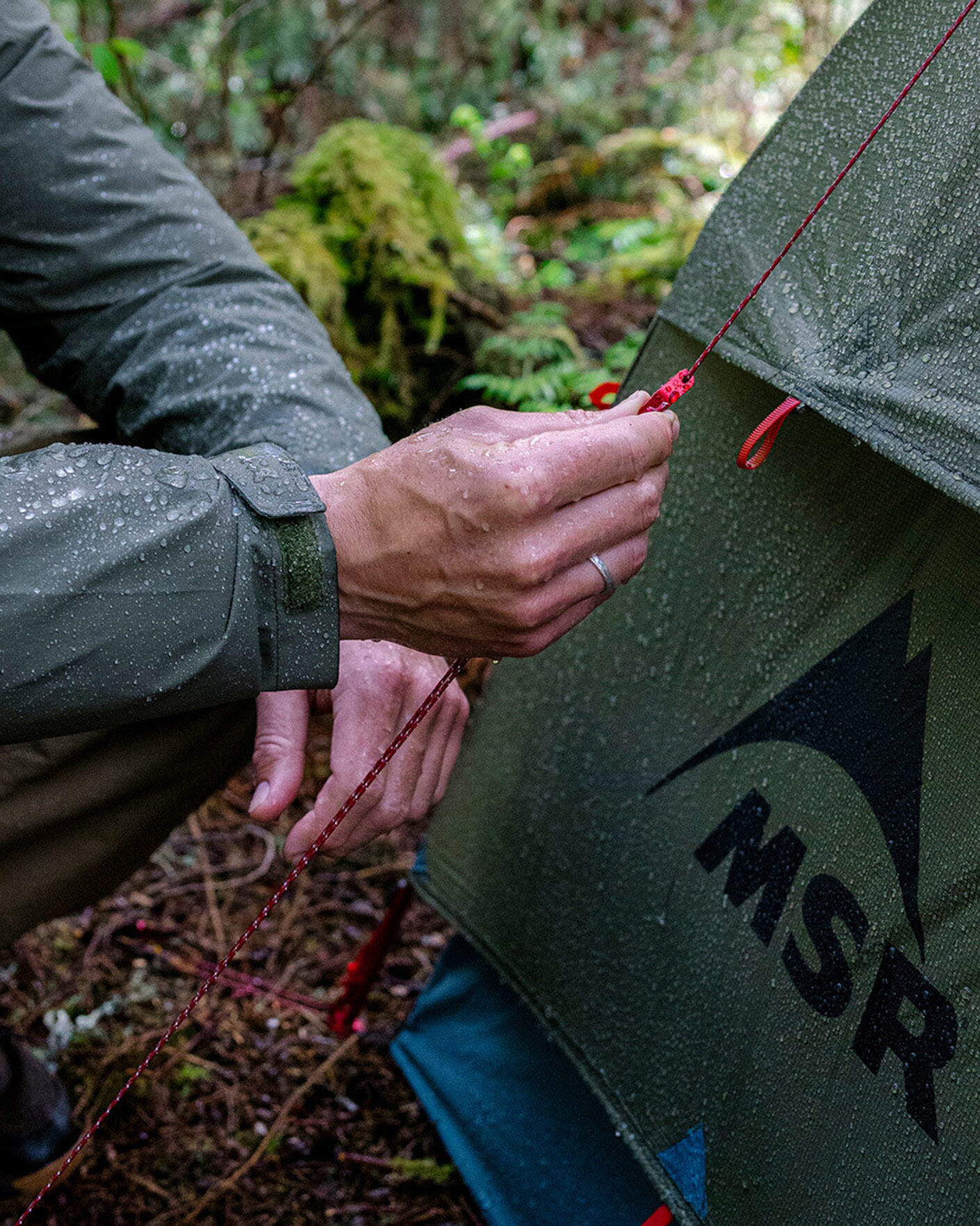 Hombres | Outdoor living | MSR | Mountain Safety Research Hubba Hubba HD 3P Tent Green