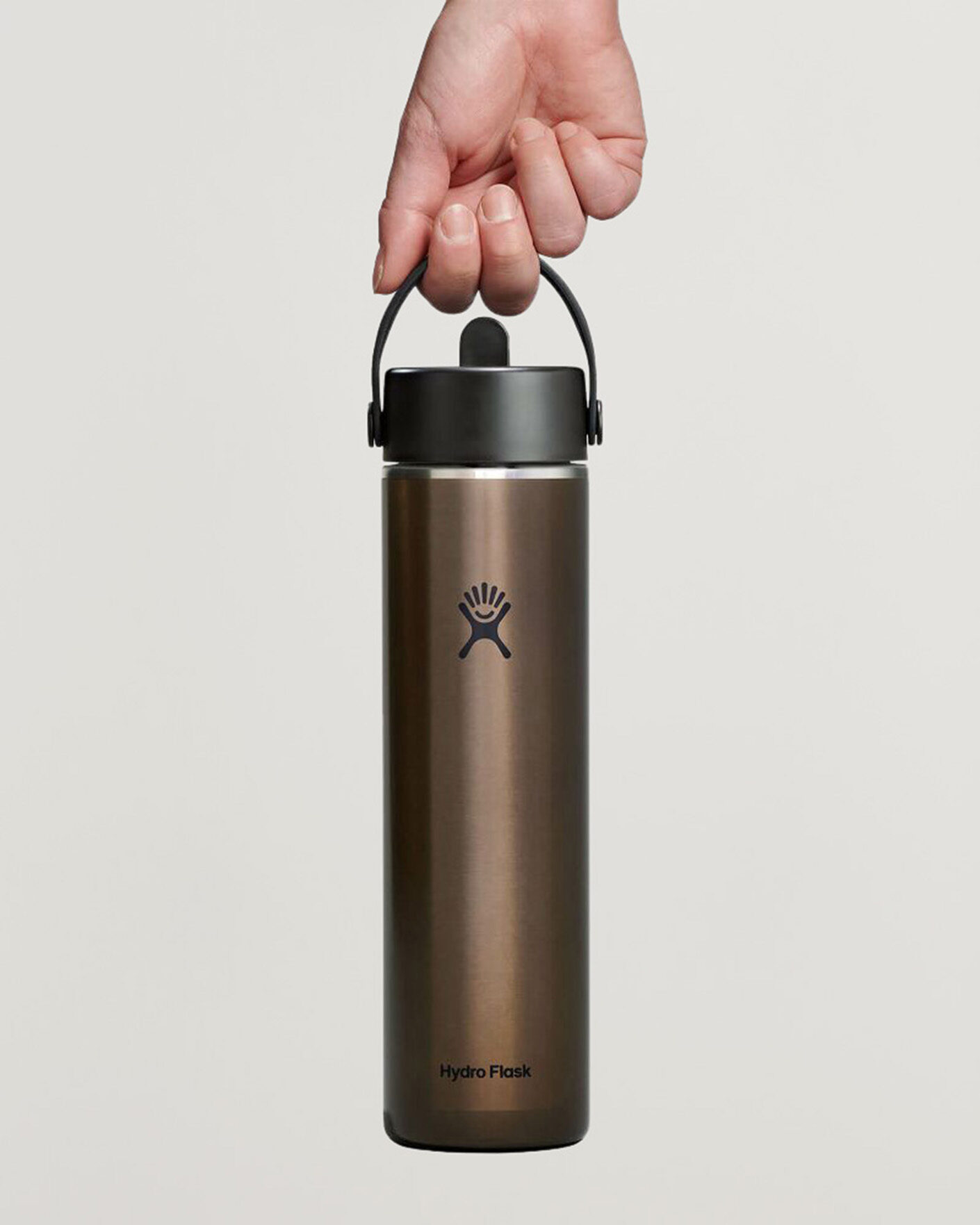 Hombres | Outdoor living | Hydro Flask | Lightweight Flex Straw 24oz Bottle Obsidian