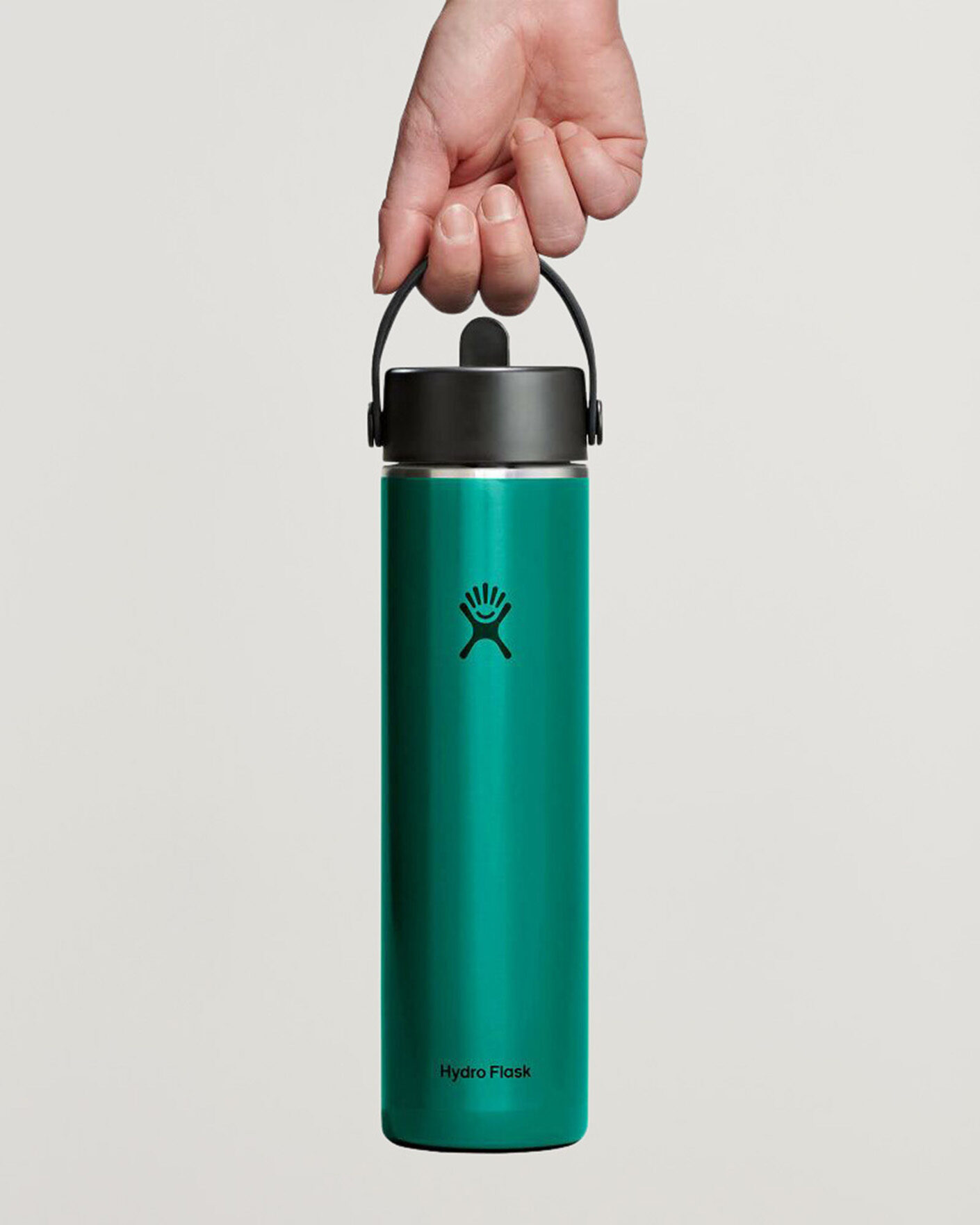 Hombres | Outdoor living | Hydro Flask | Lightweight Flex Straw 24oz Bottle Emerald Green