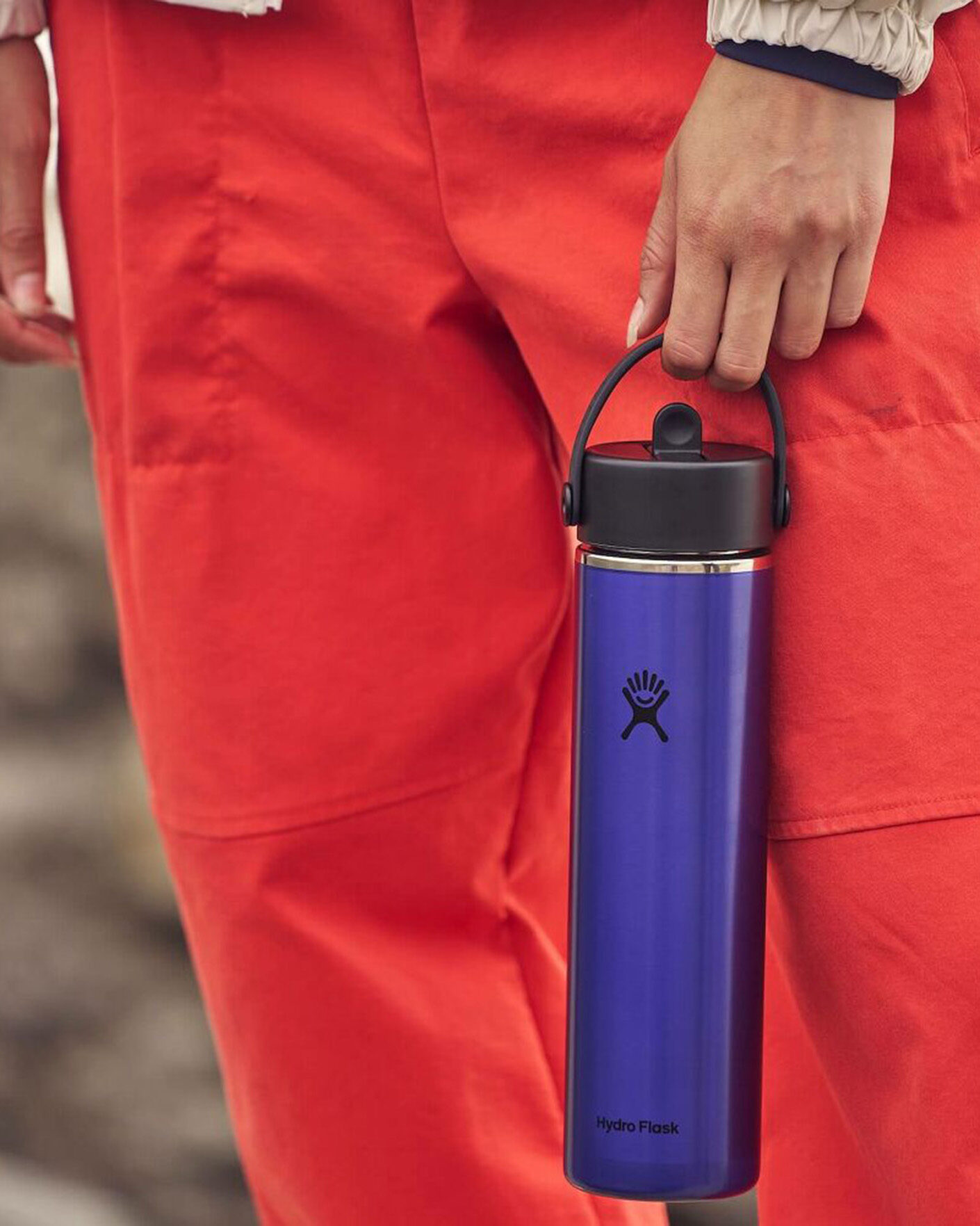 Hombres | Outdoor living | Hydro Flask | Lightweight Flex Straw 24oz Bottle Sapphire Blue
