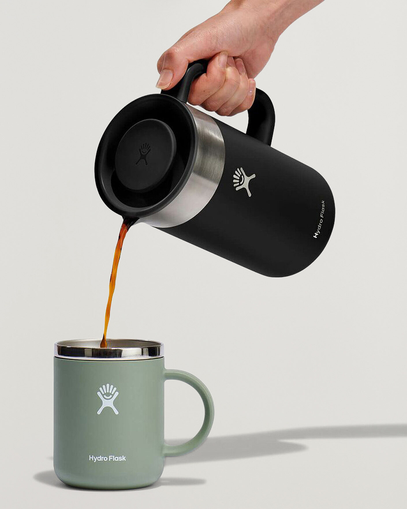 Hombres | Outdoor living | Hydro Flask | Insulated French Press Coffee Maker Black