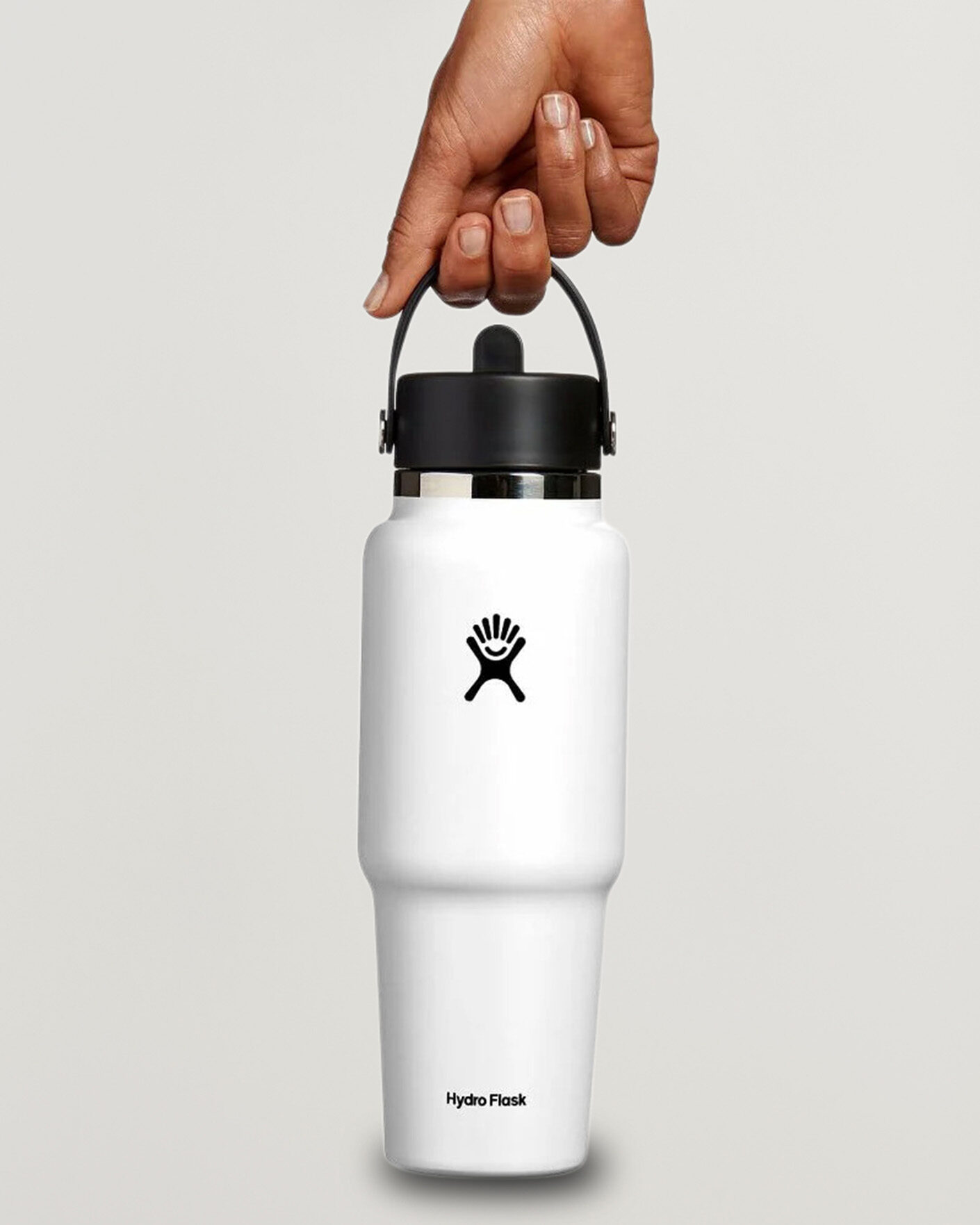 Hombres | Outdoor living | Hydro Flask | Travel Bottle Flex Straw Cap 32oz White
