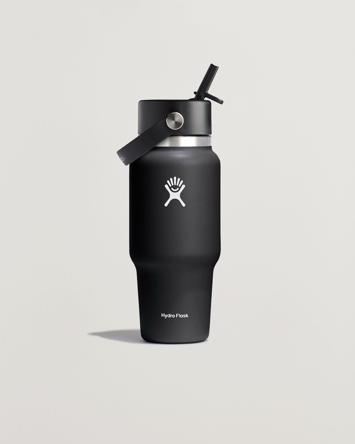 Hombres | Outdoor living | Hydro Flask | Travel Bottle Flex Straw Cap 24oz Black