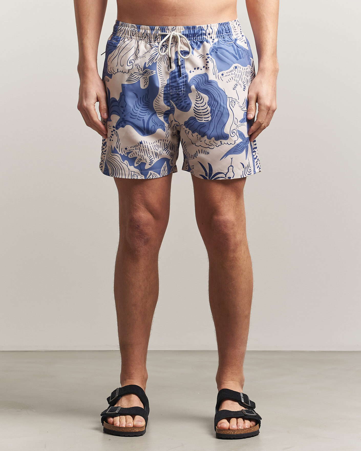Hombres | Bañadores | OAS | Printed Swimshorts Mystea
