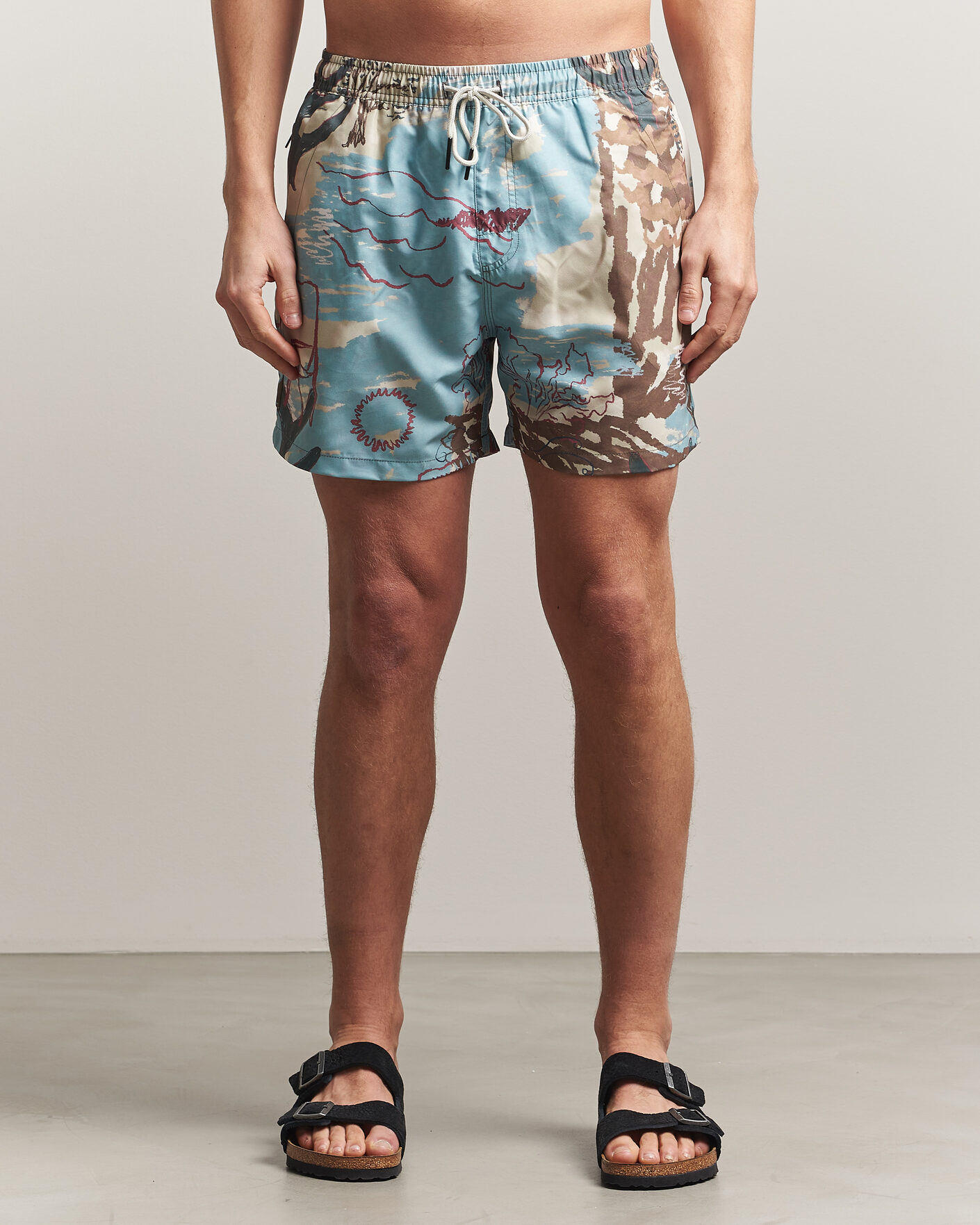 Hombres | Bañadores | OAS | Printed Swimshorts Montara