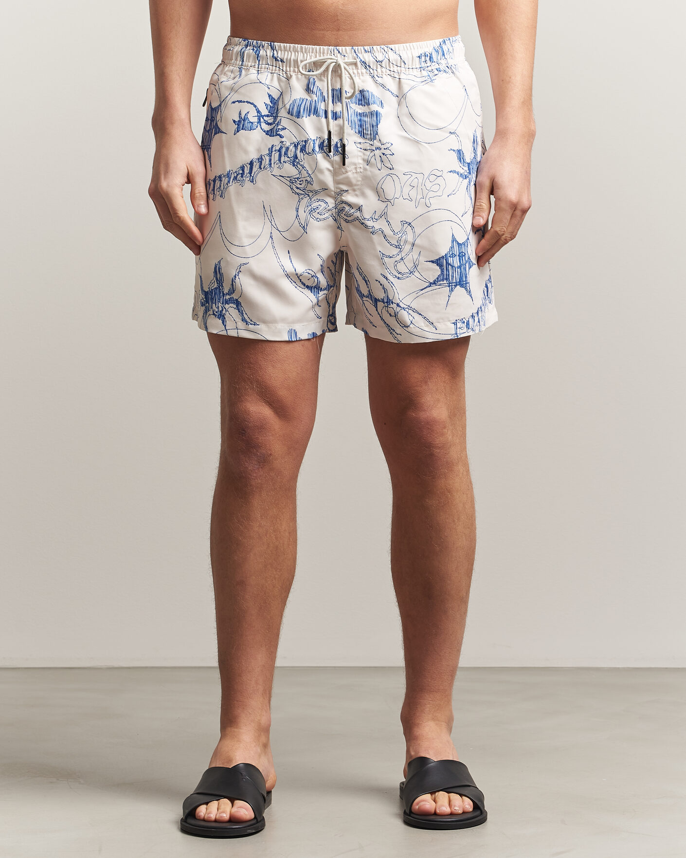 Hombres | Bañadores | OAS | Printed Swimshorts Romantique