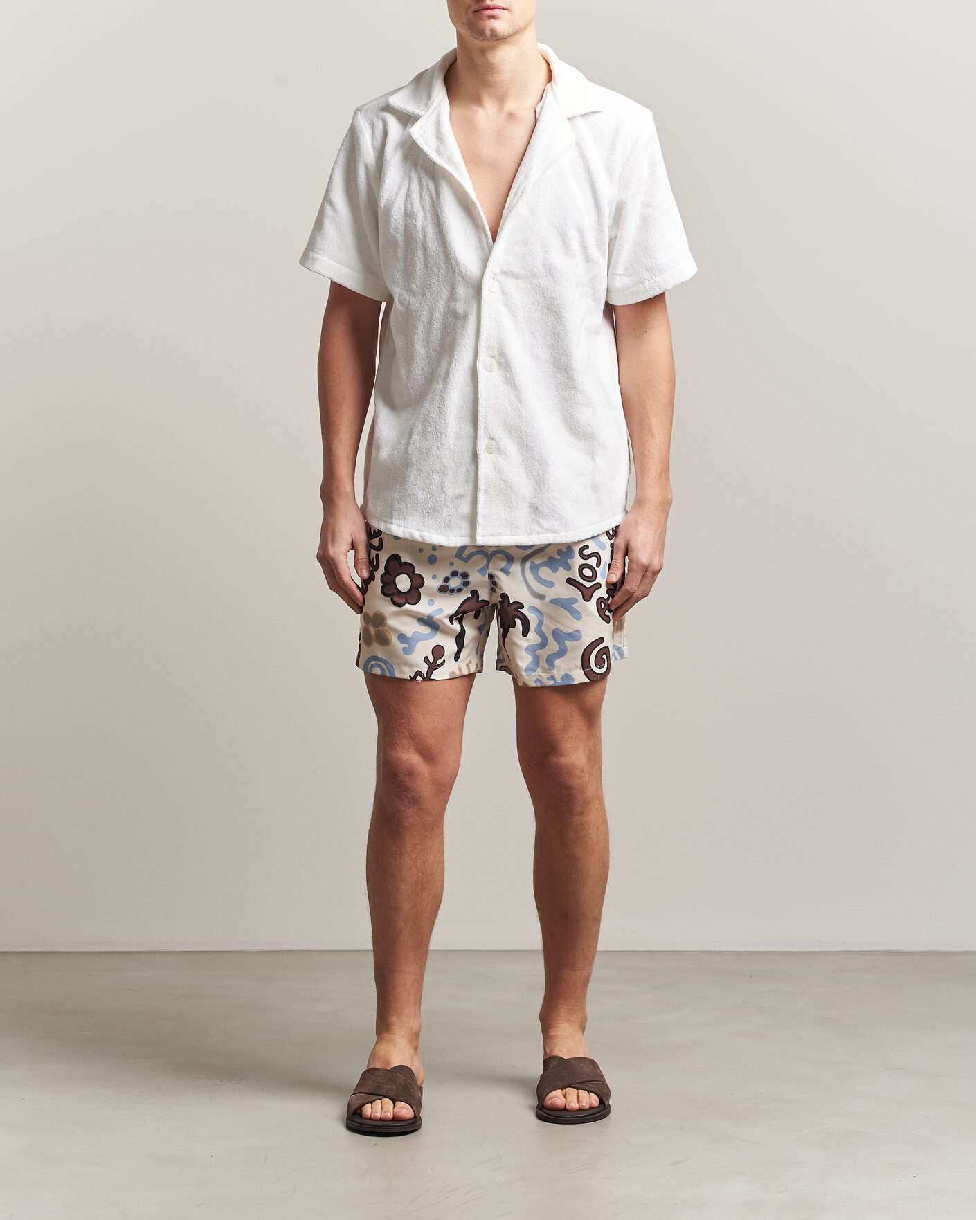 Hombres | Bañadores | OAS | Printed Swimshorts Memento