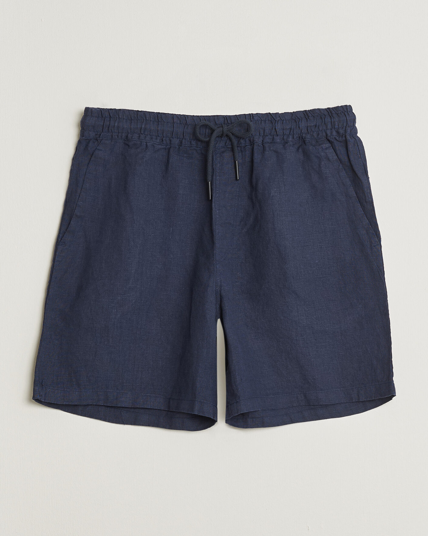 Hombres | Pantalones cortos | OAS | Porto Linen Shorts Navy
