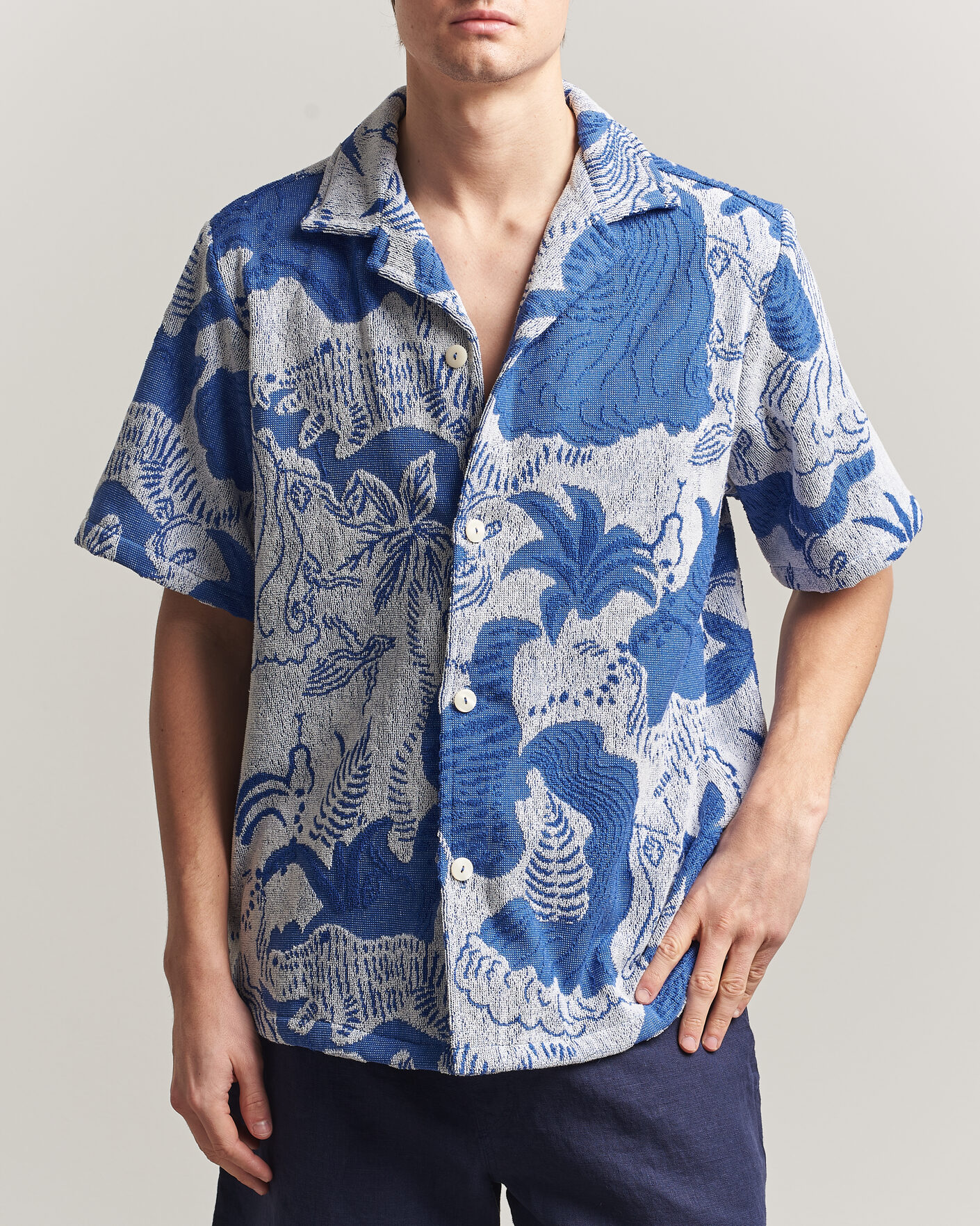 Hombres | Camisas | OAS | Cuba Short Sleeve Shirt Mystea