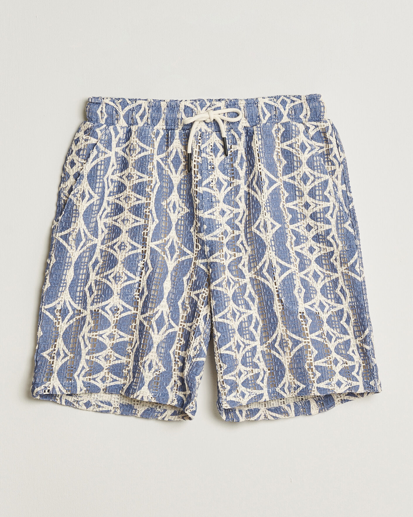 Hombres | Pantalones cortos | OAS | Nicola Cotton Net Shorts Arko