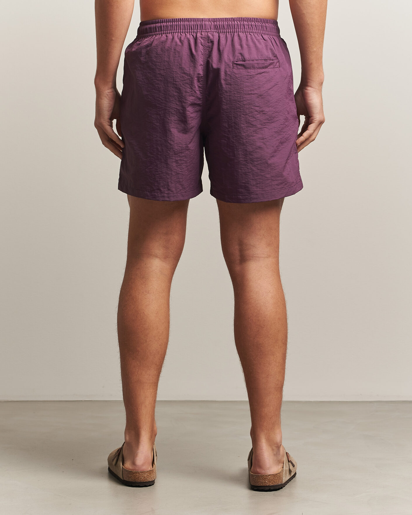 Hombres | Bañadores | OAS | Plain Swimshorts Plum