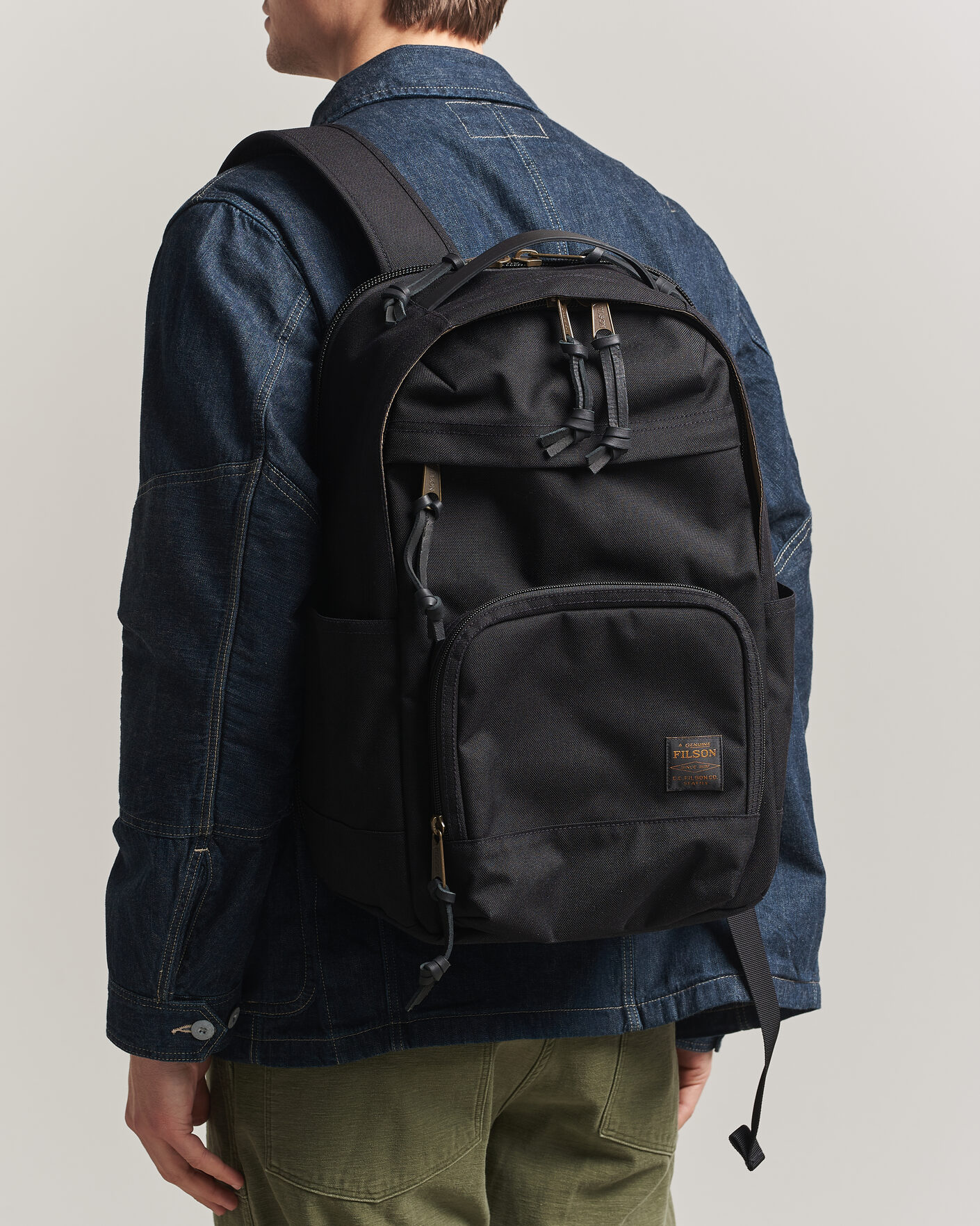 Hombres | Bolsos | Filson | Dryden Cordura Nylon Backpack Black