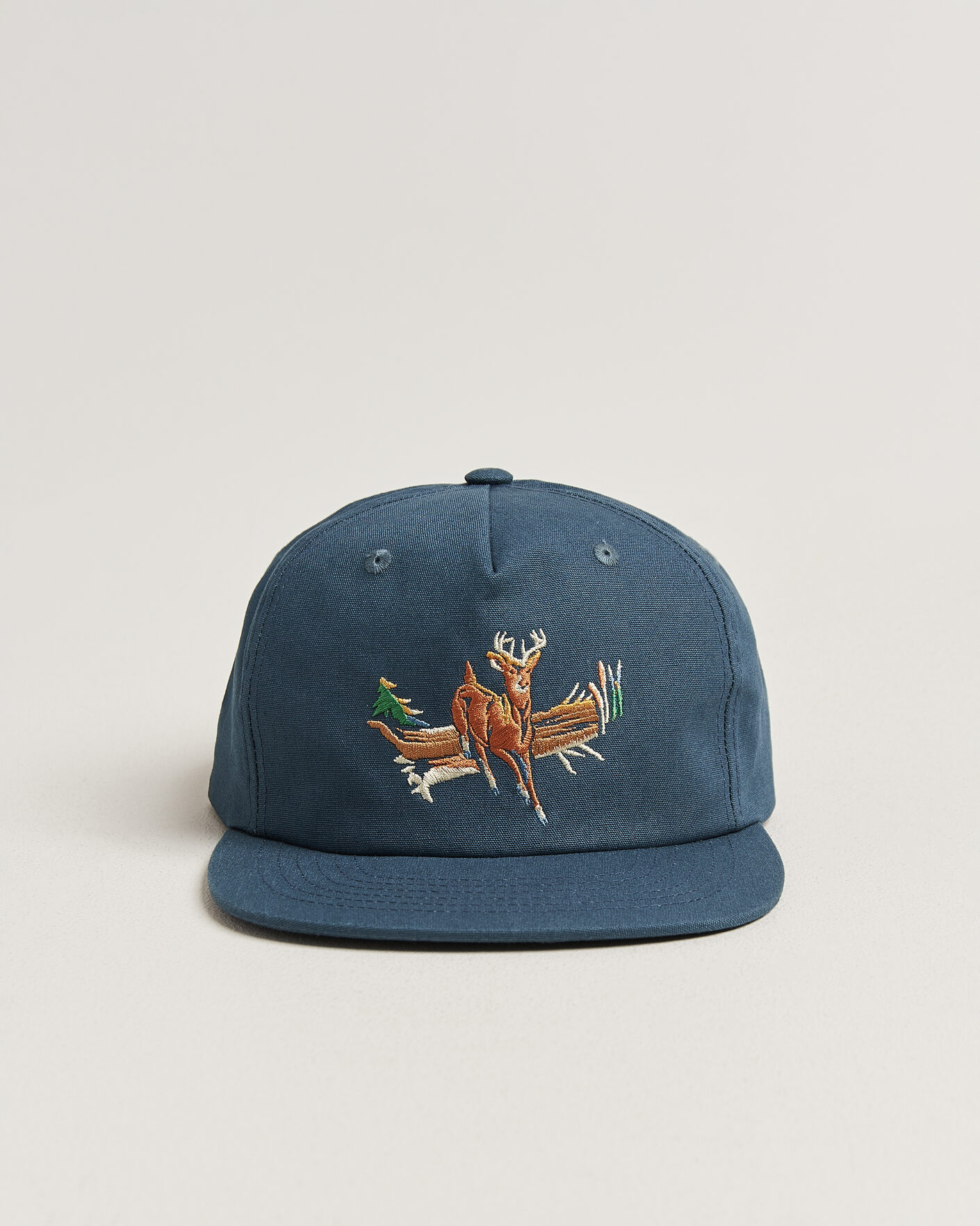 Hombres | Sombreros y gorras | Filson | Deer Trucker Cap Dusty Blue