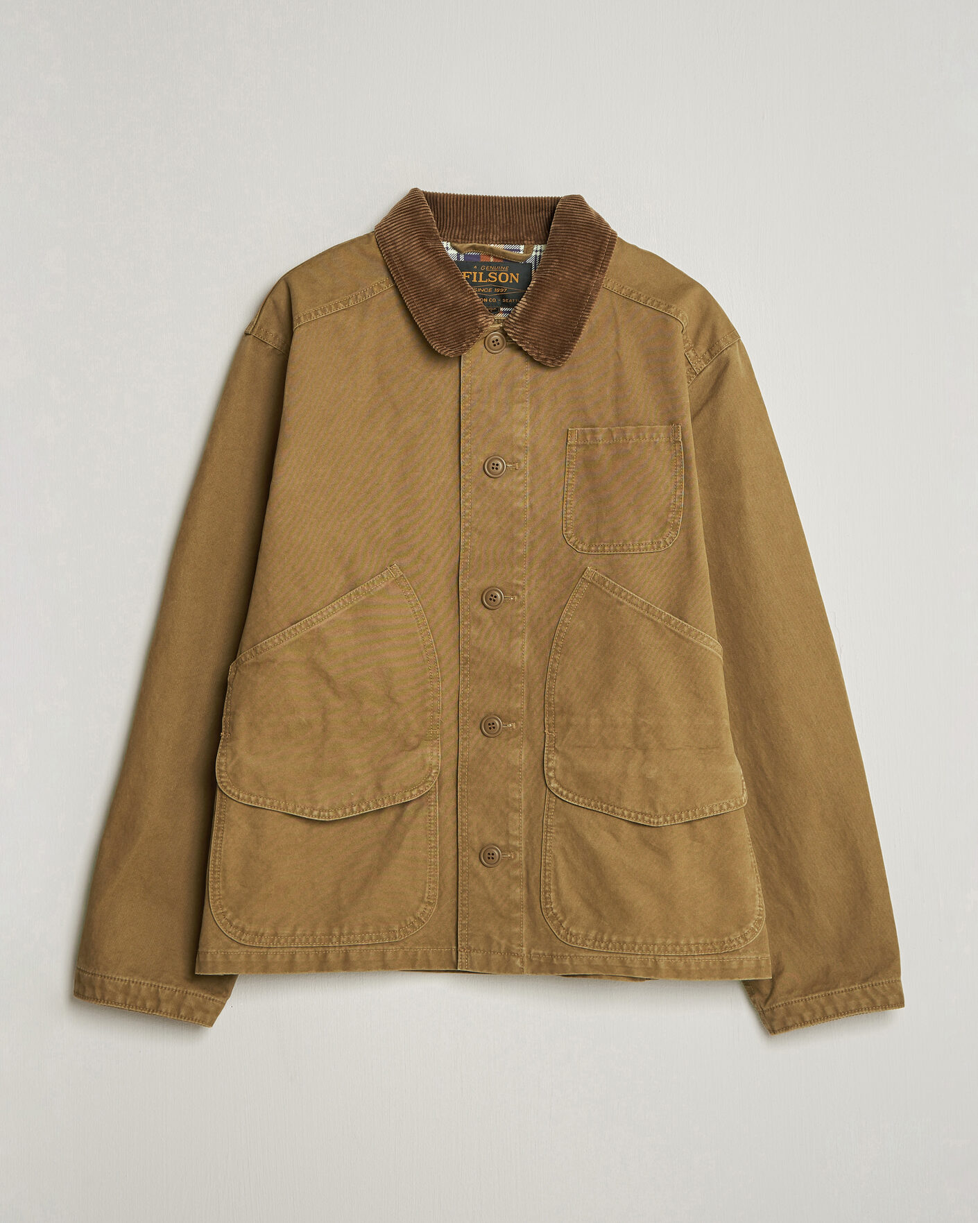 Hombres | Abrigos y chaquetas | Filson | Canvas Outfitter Jacket Kangaroo