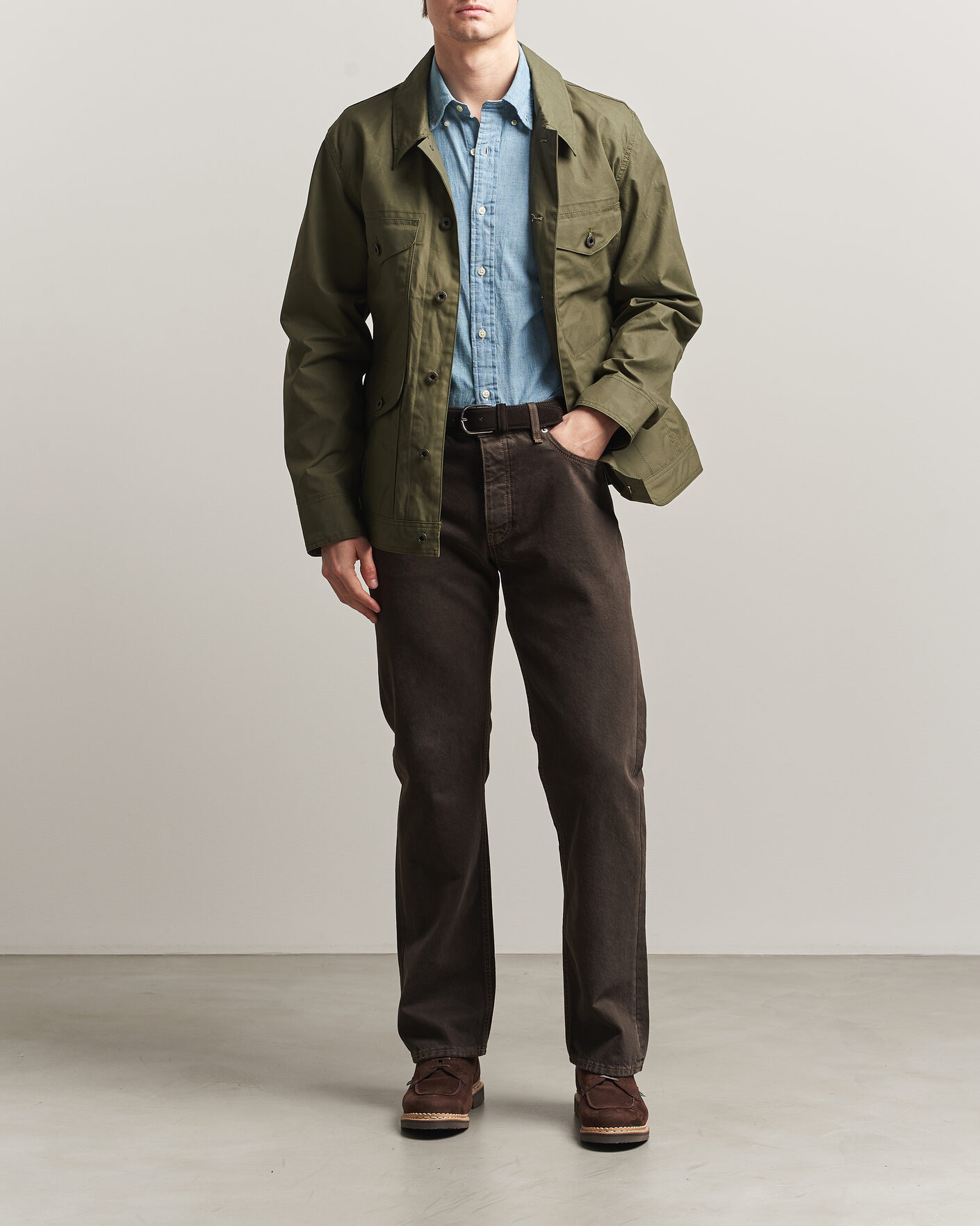 Hombres | Abrigos y chaquetas | Filson | Ranger Journeman Jacket Dark Olive