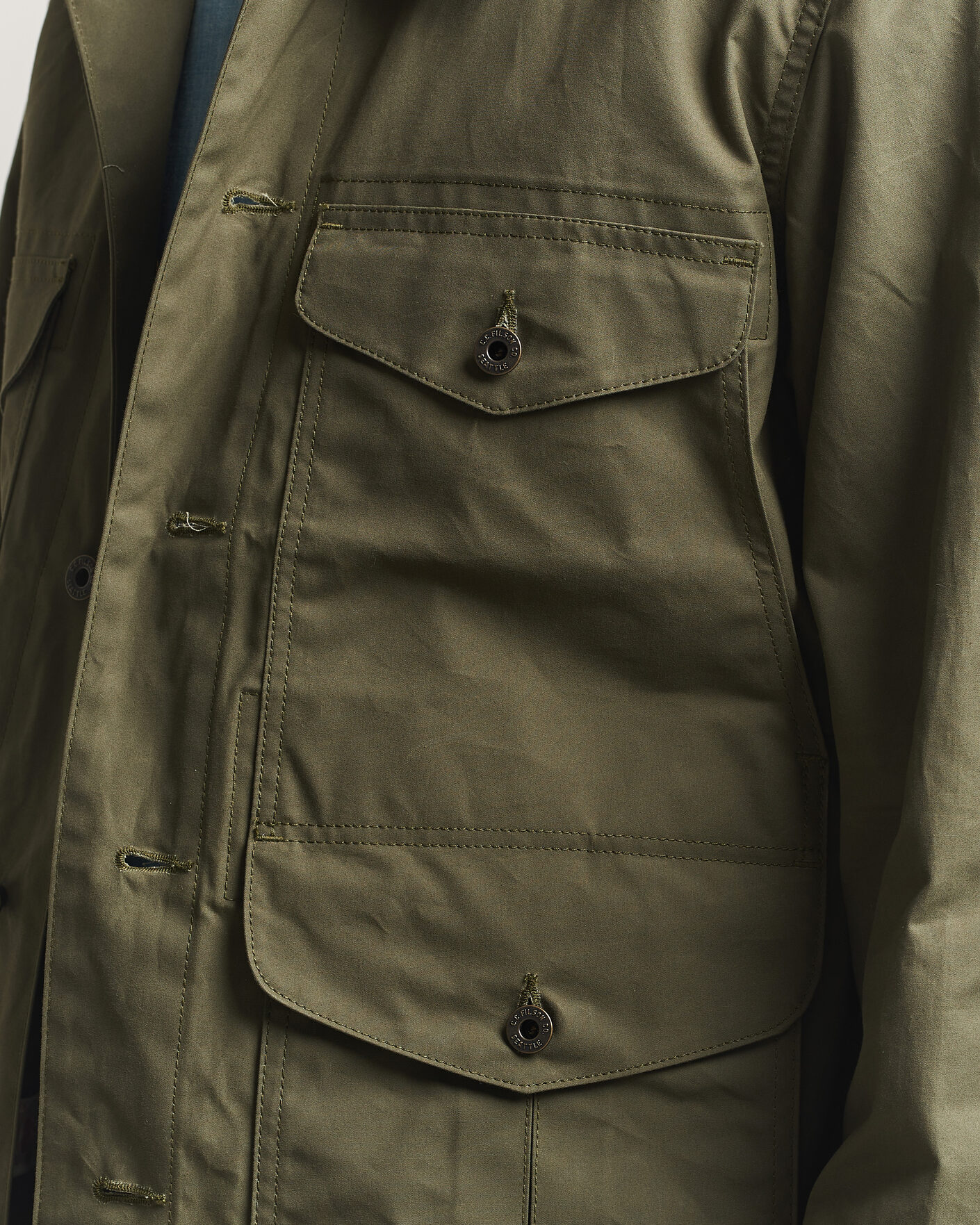 Hombres | Abrigos y chaquetas | Filson | Ranger Journeman Jacket Dark Olive