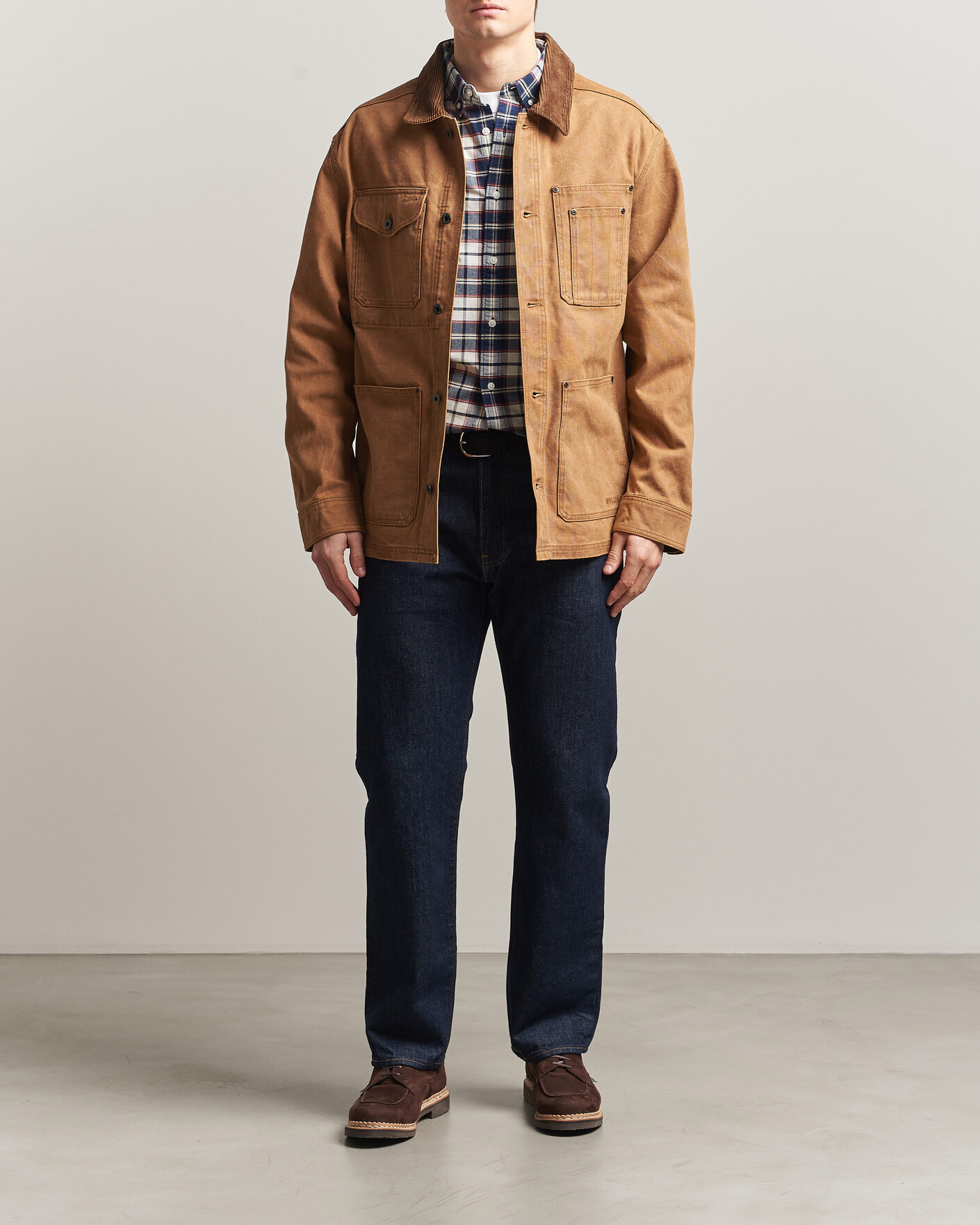 Hombres | Abrigos y chaquetas | Filson | Rustic Canvas Barn Coat Whiskey
