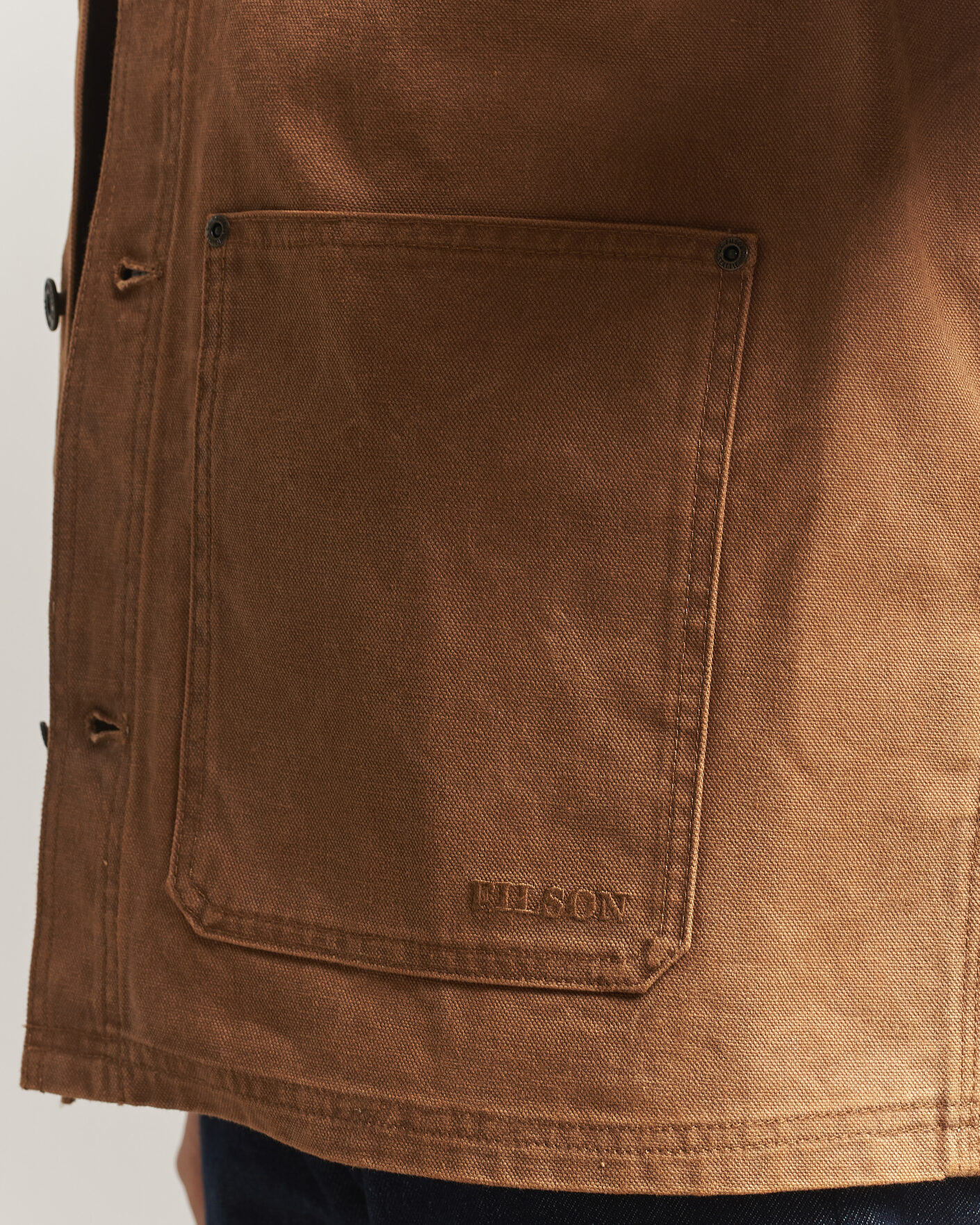 Hombres | Abrigos y chaquetas | Filson | Rustic Canvas Barn Coat Whiskey