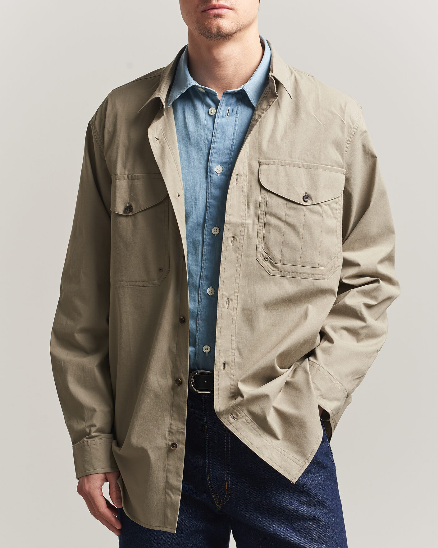 Hombres | Camisas | Filson | Twin Lakes Sport Shirt Dark Clay