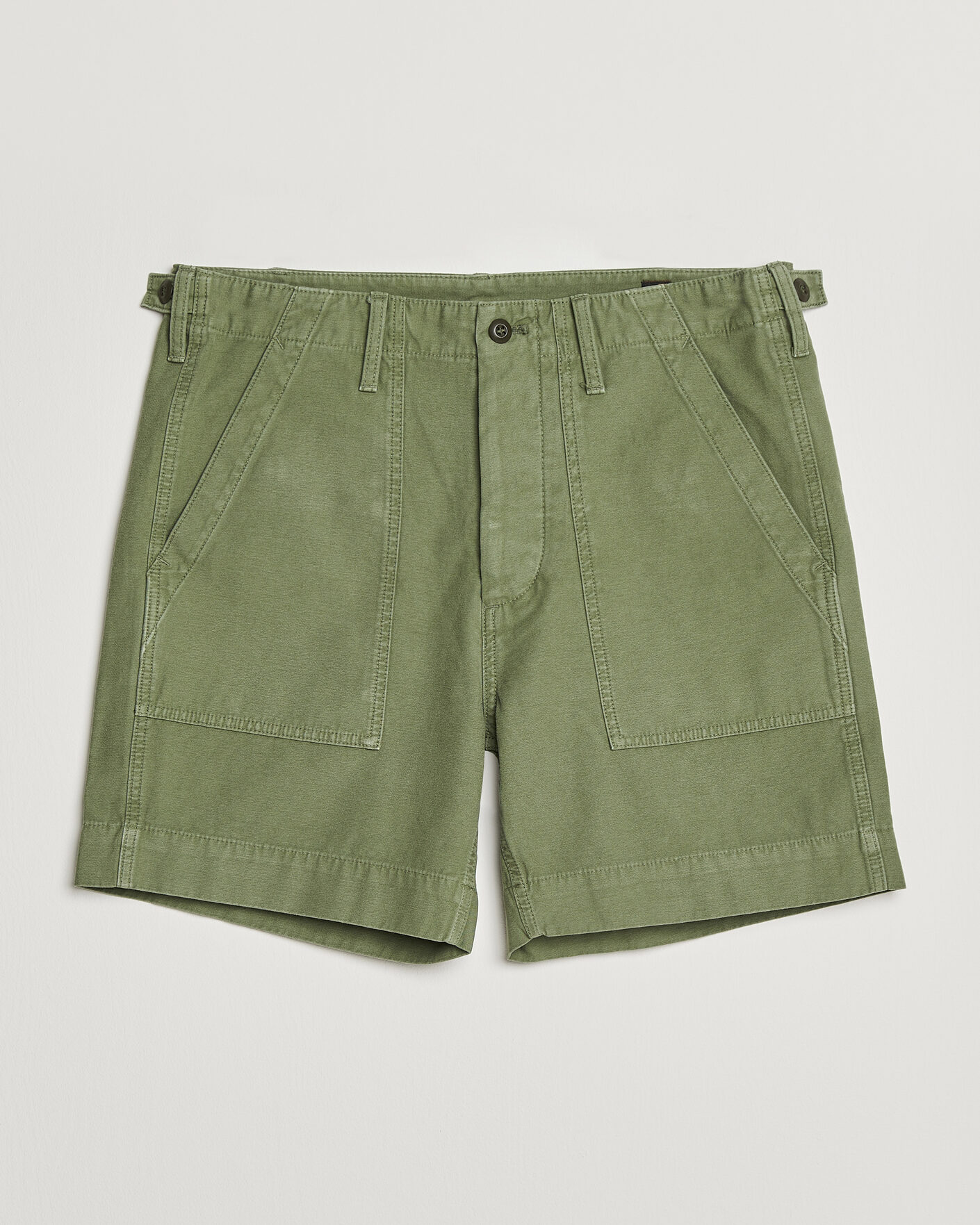 Hombres | Pantalones cortos | Filson | Field Cargo Shorts Washed Fatigue Green