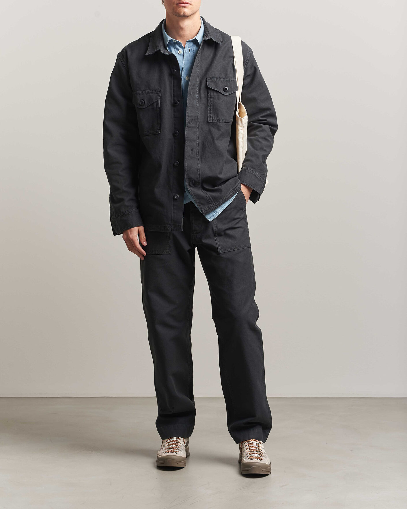 Hombres | Pantalones | Filson | Field Supply Pants Washed Faded Black