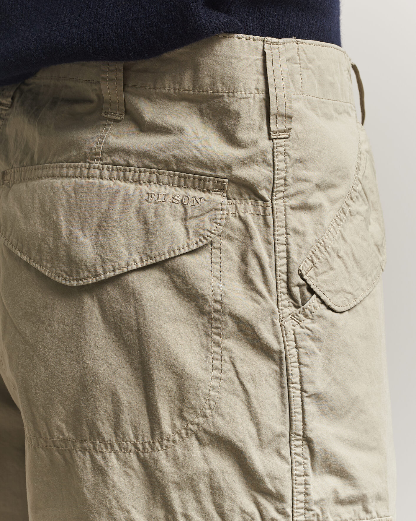 Hombres | Pantalones | Filson | Tropical Poplin Cargo Pants Dried Sage
