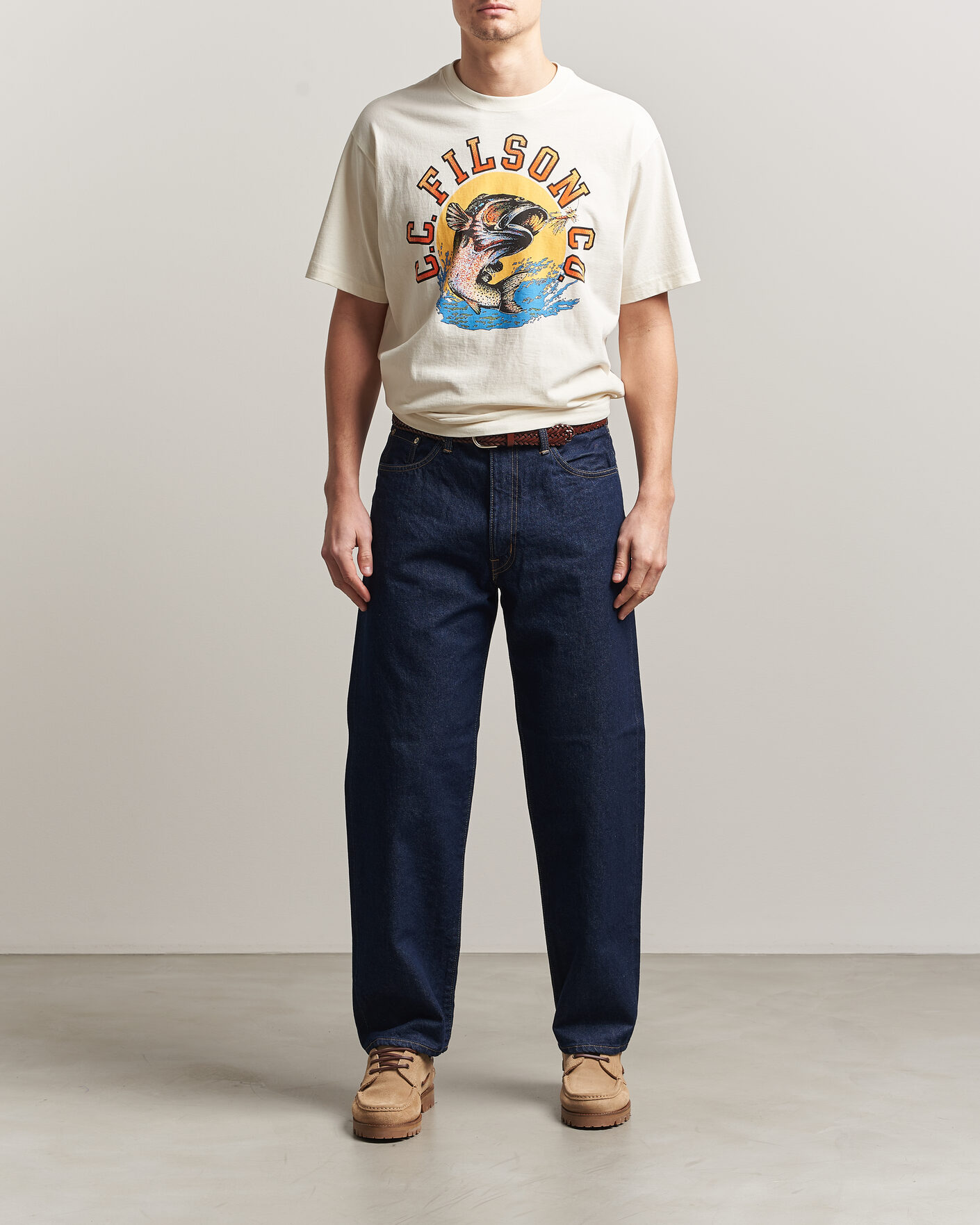 Hombres | Camisetas | Filson | Dry Fly Graphic T-Shirt Basswood