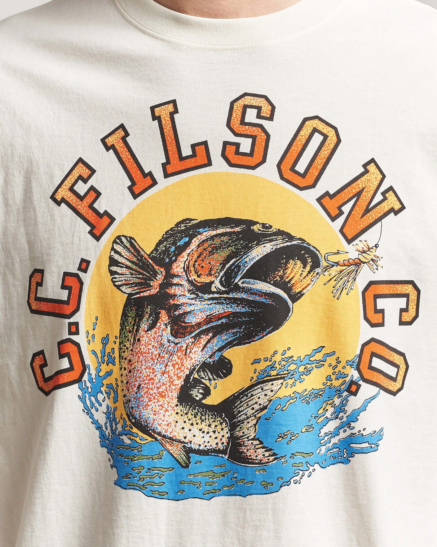 Hombres | Camisetas | Filson | Dry Fly Graphic T-Shirt Basswood