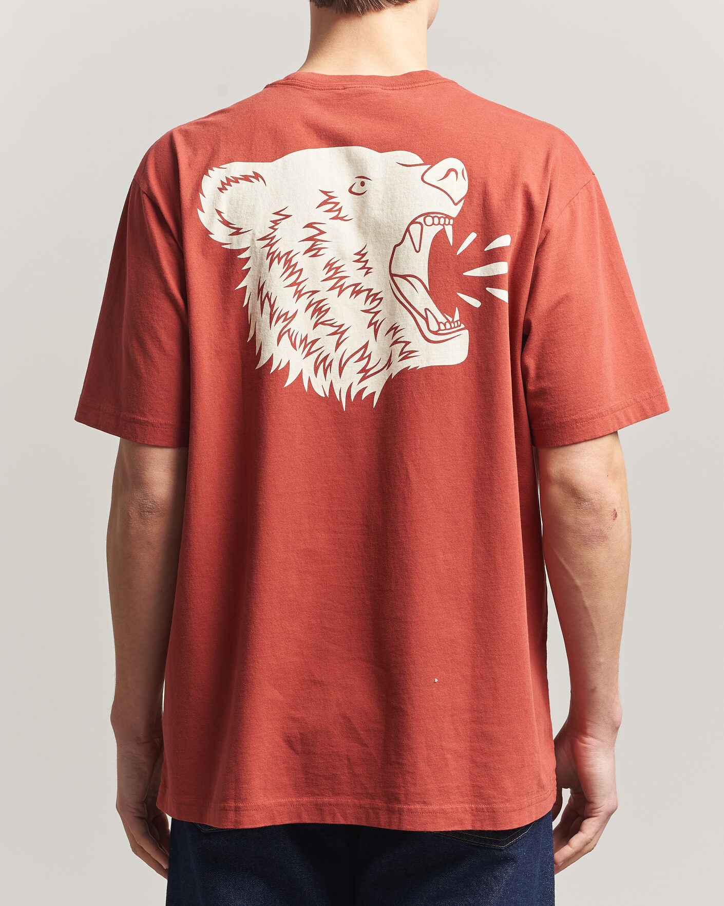Hombres | Camisetas | Filson | Bear Graphic T-Shirt Chili Oil