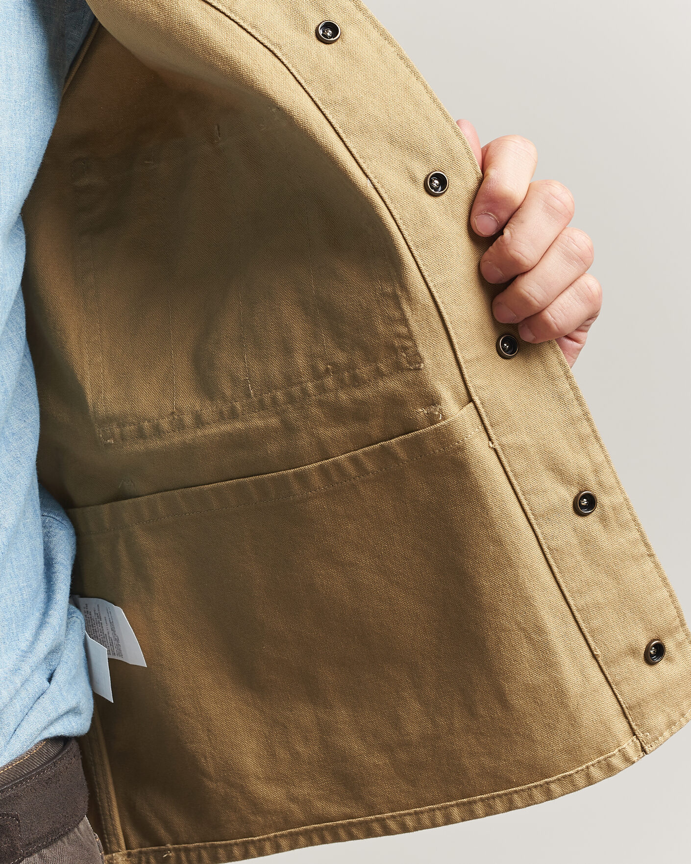 Hombres | Chalecos | Filson | Dry Tin Vest Tan