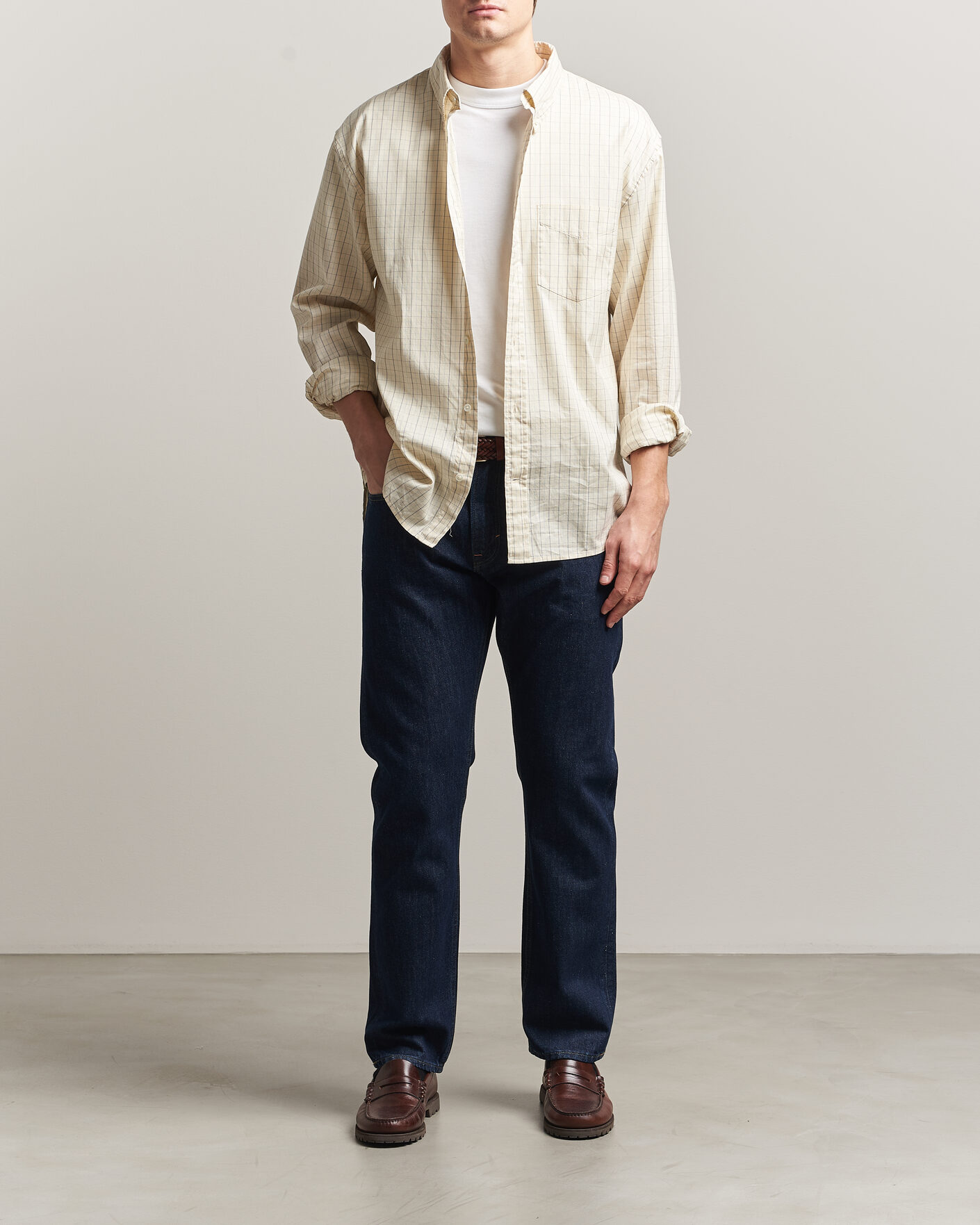 Hombres | Pantalones | -1 Nordic Denim | Regular Fit Jeans Super Dark